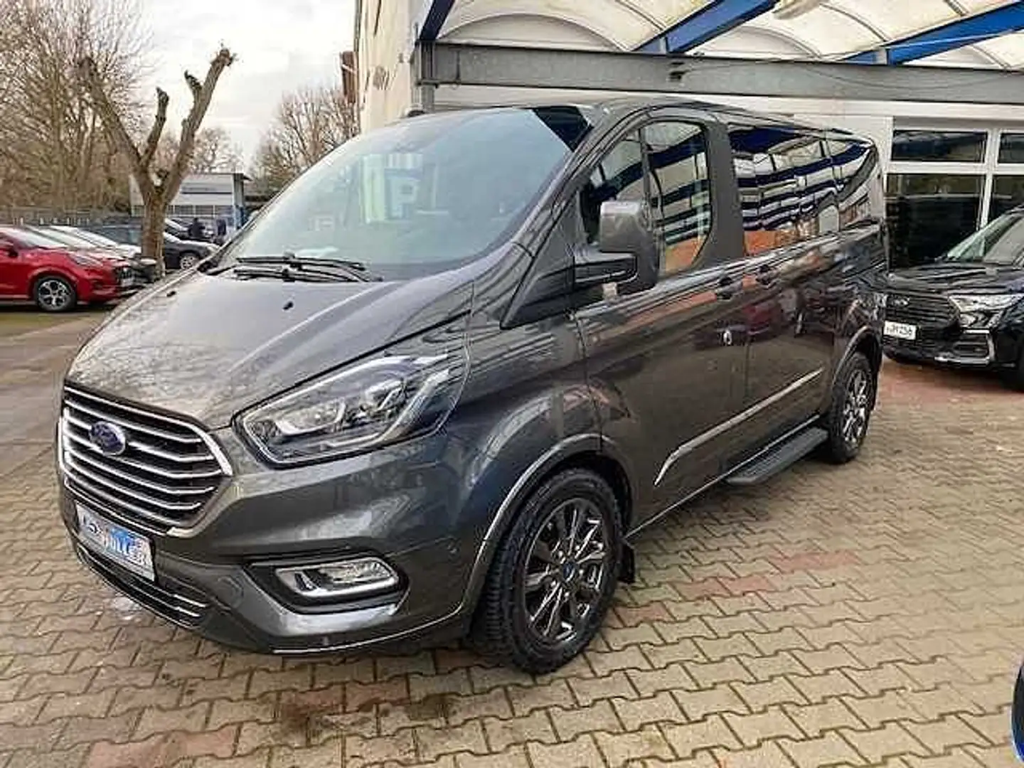 Ford Tourneo Custom 320 L1''Titanium''Bi- Xenon,Leder,ACC Gris - 1