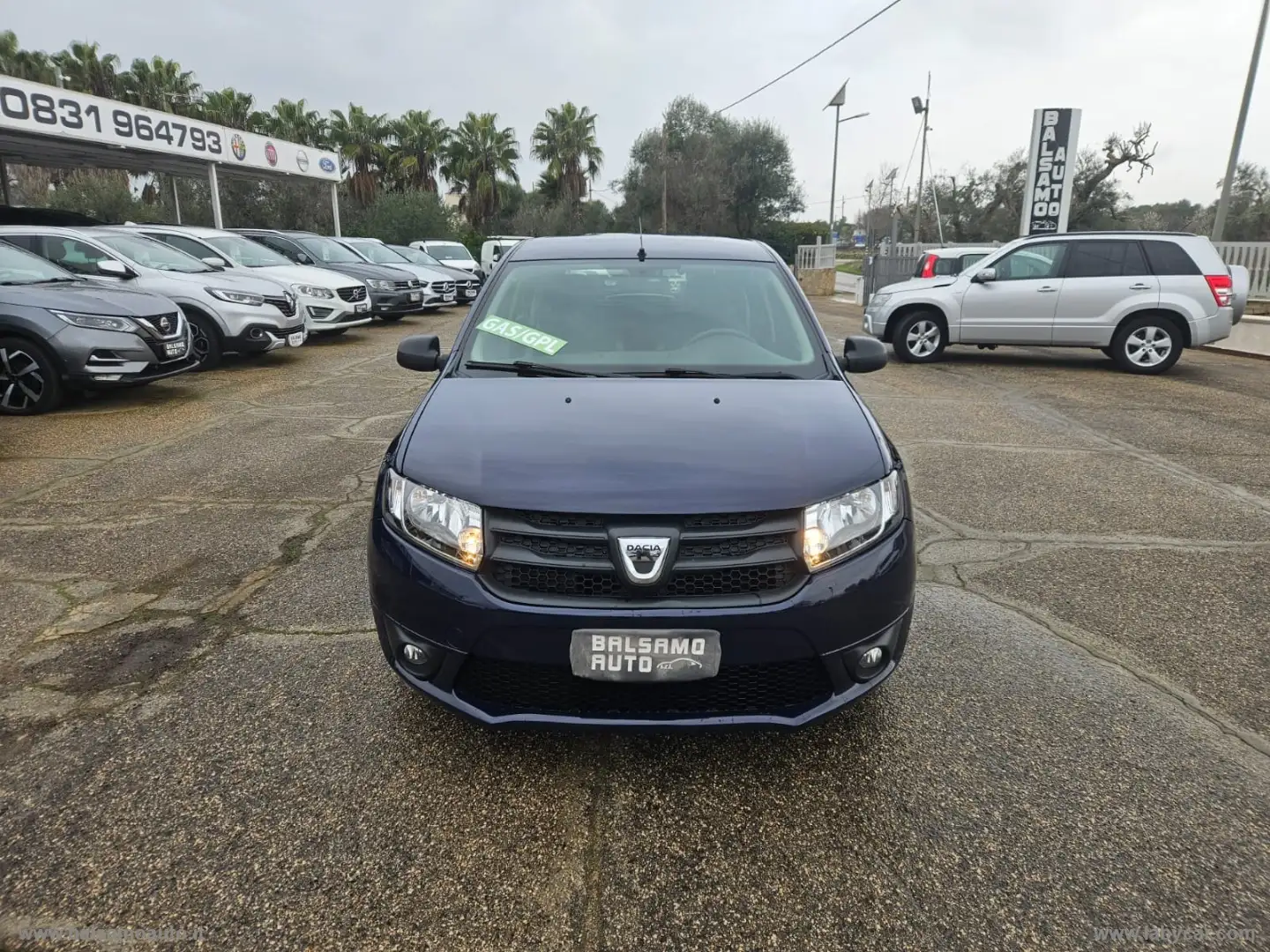 Dacia Sandero 1.2 GPL 75 CV Ambiance Blauw - 2
