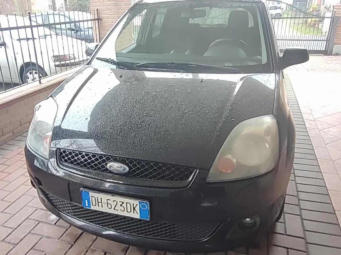 Ford Fiesta Fiesta V 2006 5p 1.4 tdci Titanium Nero - 2