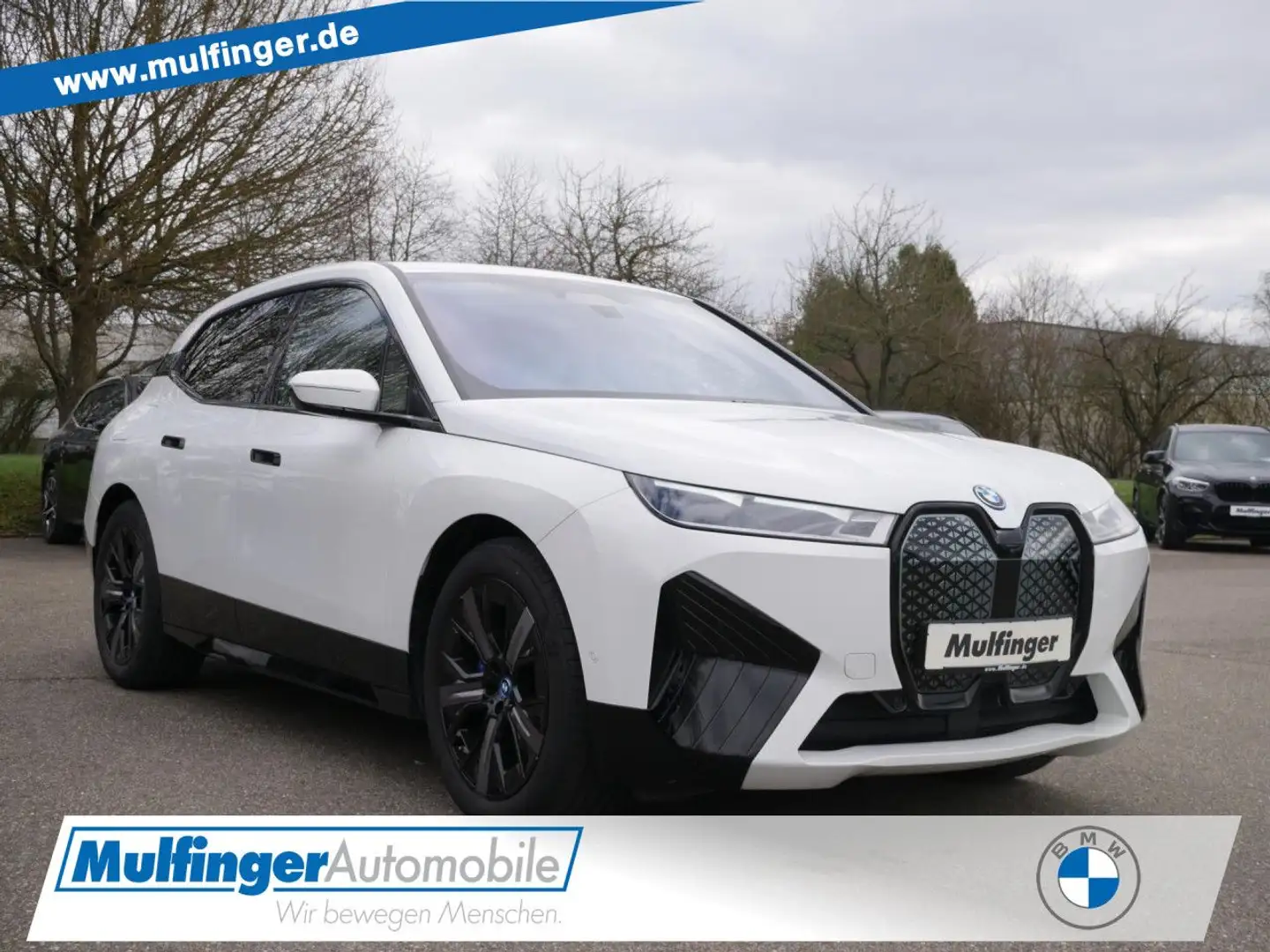 BMW iX x40 Leas ab 369,-brutto 0,- Anz.Laser HUD AHK Weiß - 1