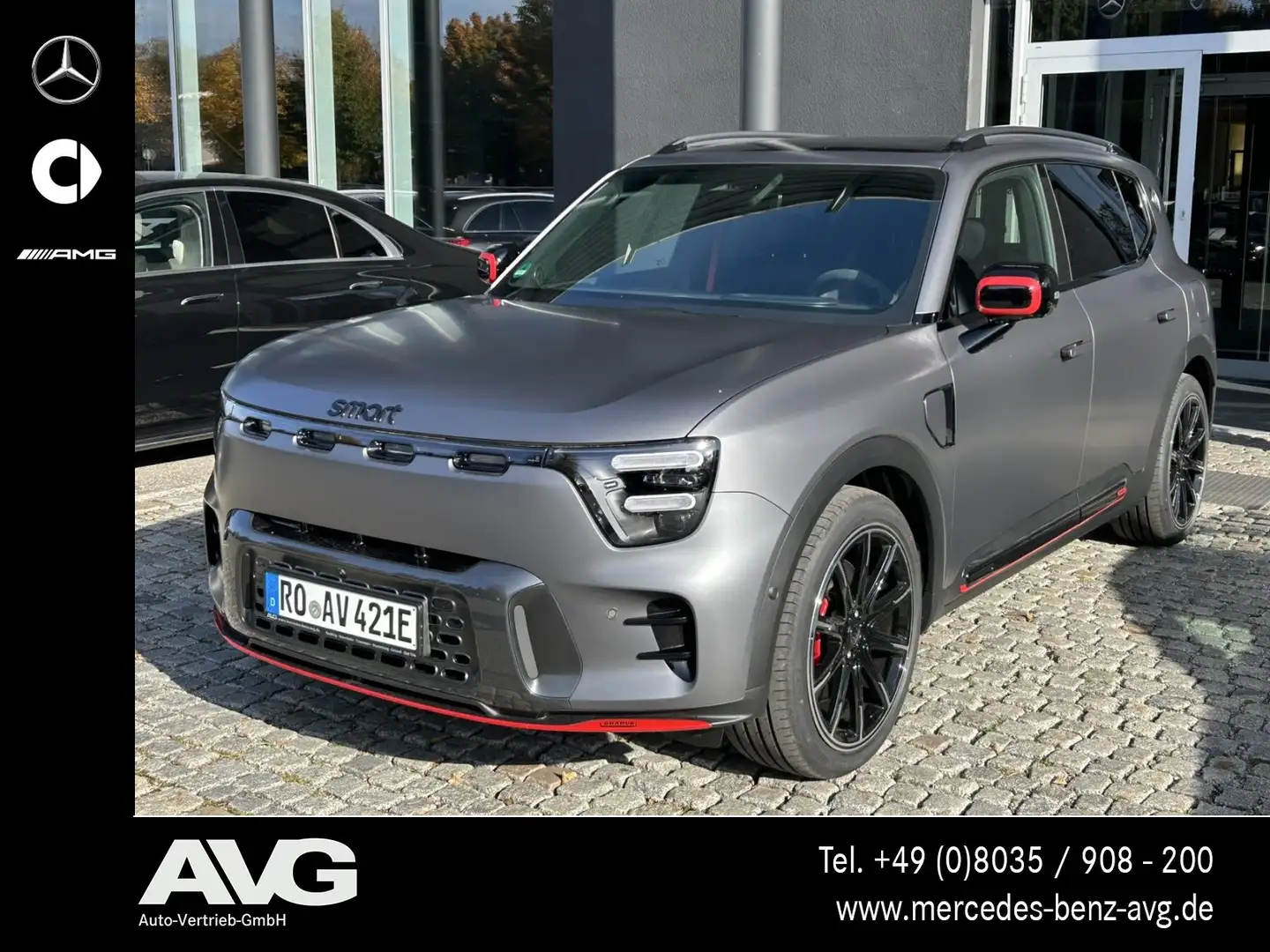 smart #5 #5 Brabus AWD (100kW)  Pano.-Dach/Klima/LED/eSitz. Grau - 1