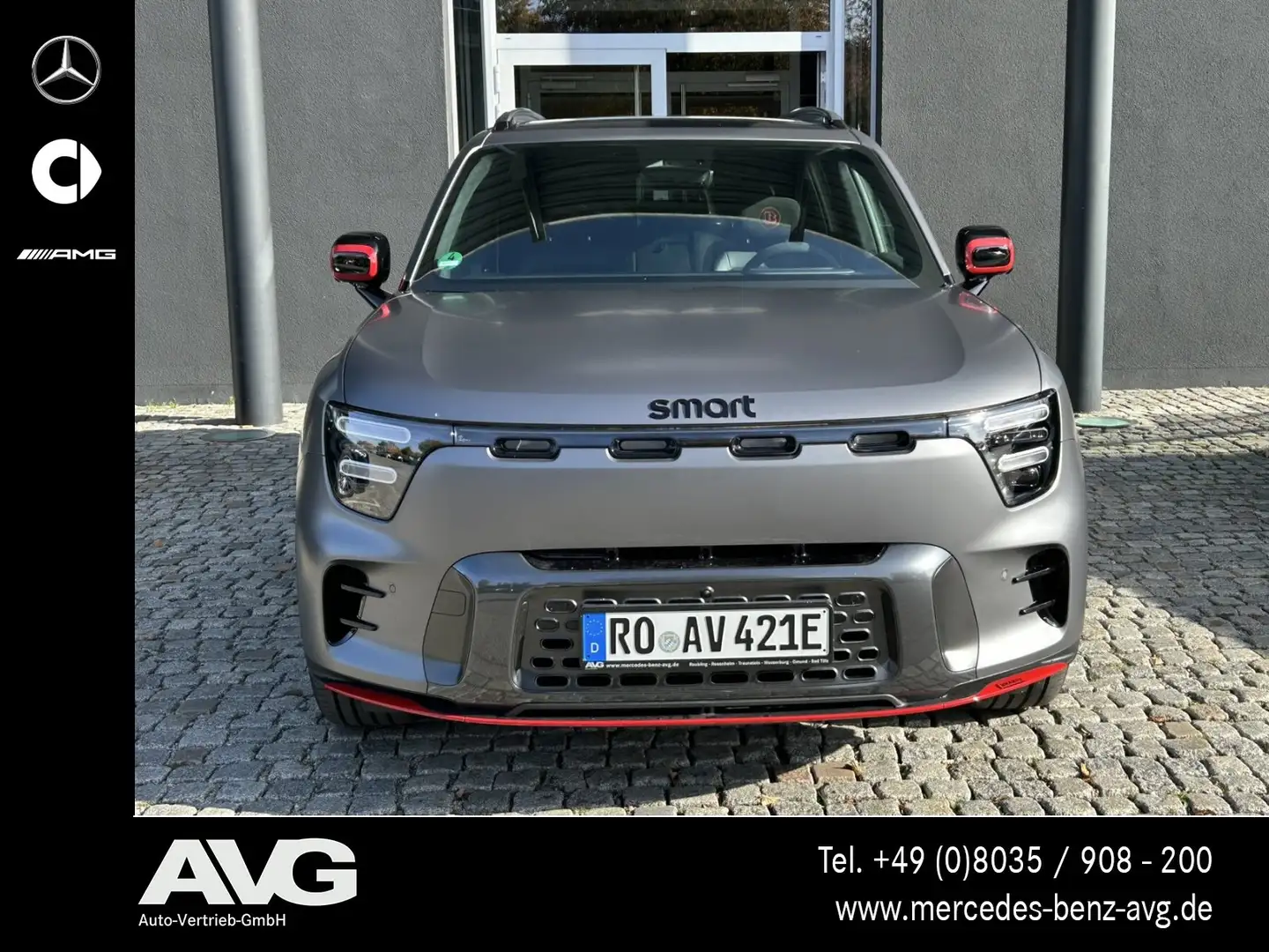 smart #5 #5 Brabus AWD (100kW) Pano.-Dach/Klima/LED/eSitz. Gris - 2