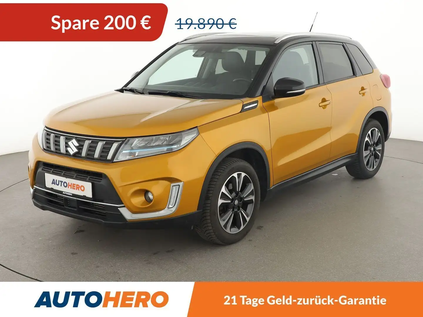 Suzuki Vitara 1.4 BoosterJet Mild-Hybrid Comfort 4x4 Gelb - 1