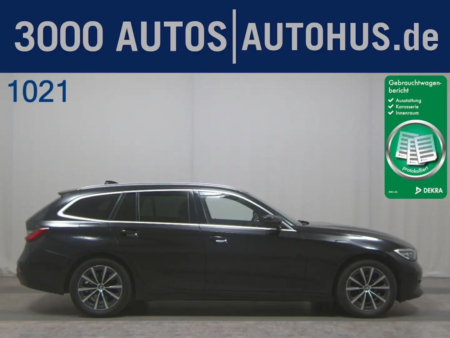 BMW 318 d Touring Sport-Line Navi LED LC-Pro HuD Hifi Schwarz - 1