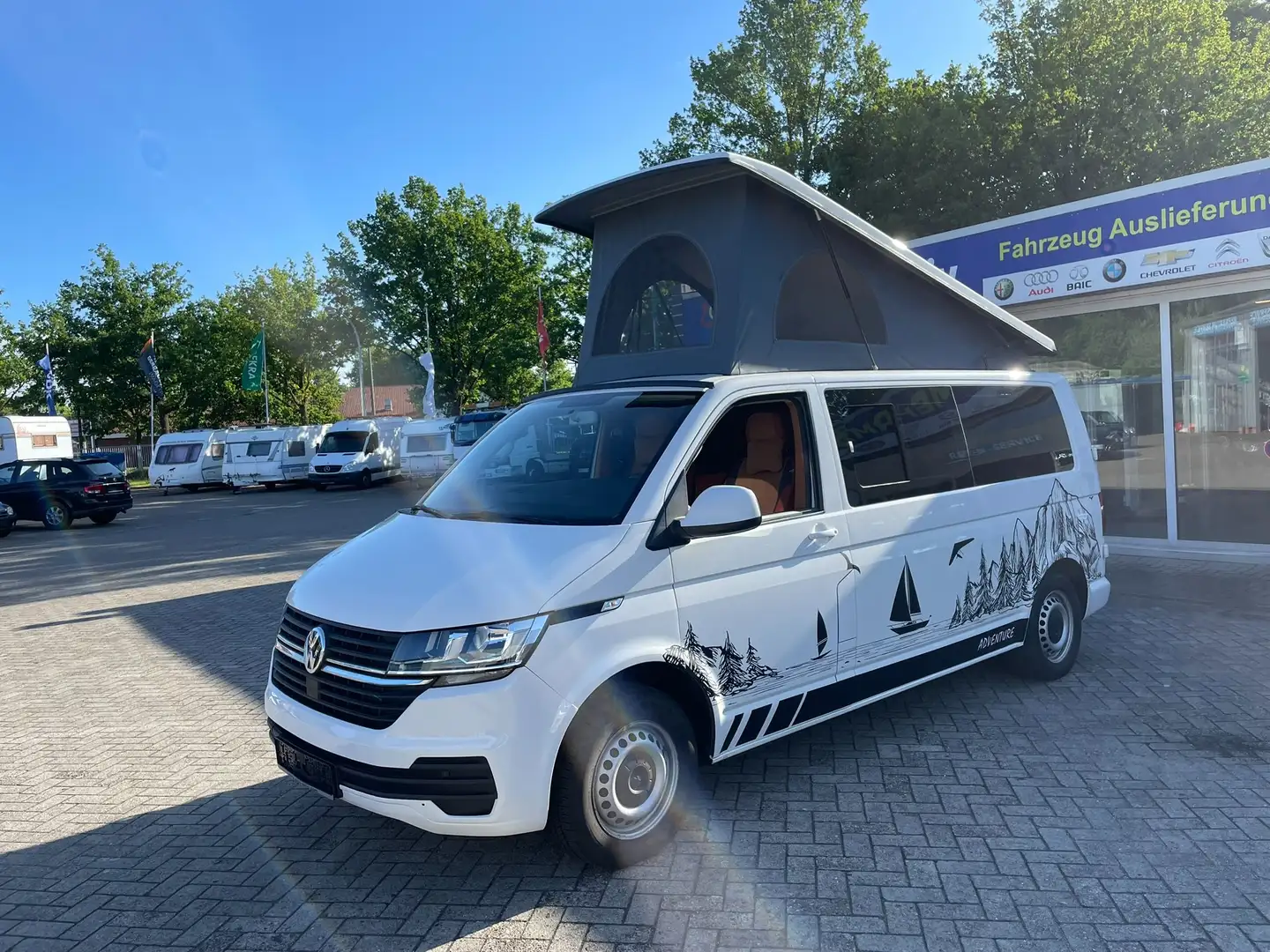 Volkswagen T6 California lang  Camper Einrichtung NEU unbenutzt Blanc - 1
