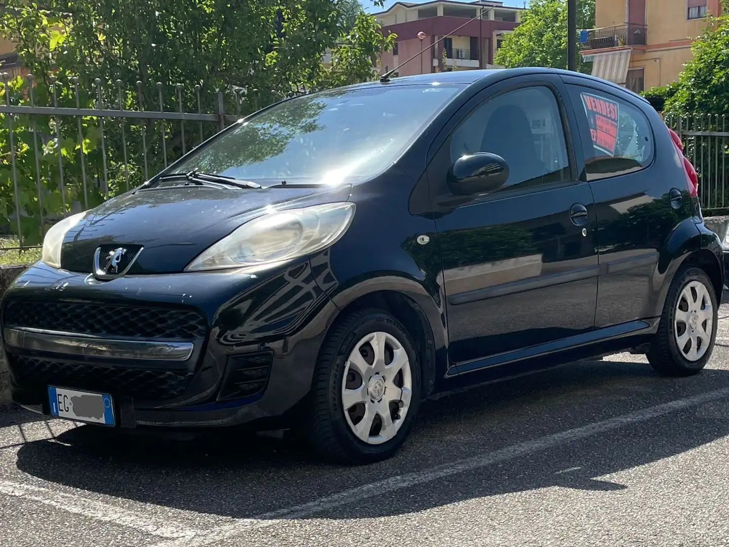 Peugeot 107 107 2005 1.0 12v Active (plaisir) 5p FL Nero - 1