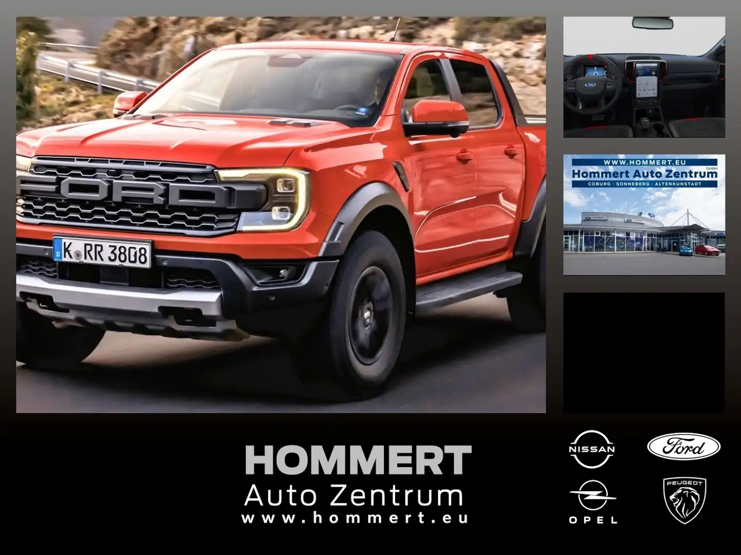Ford Ranger Raptor 3.0 DoKa e-4WD **SOFORT VERFÜGBAR** Orange - 1