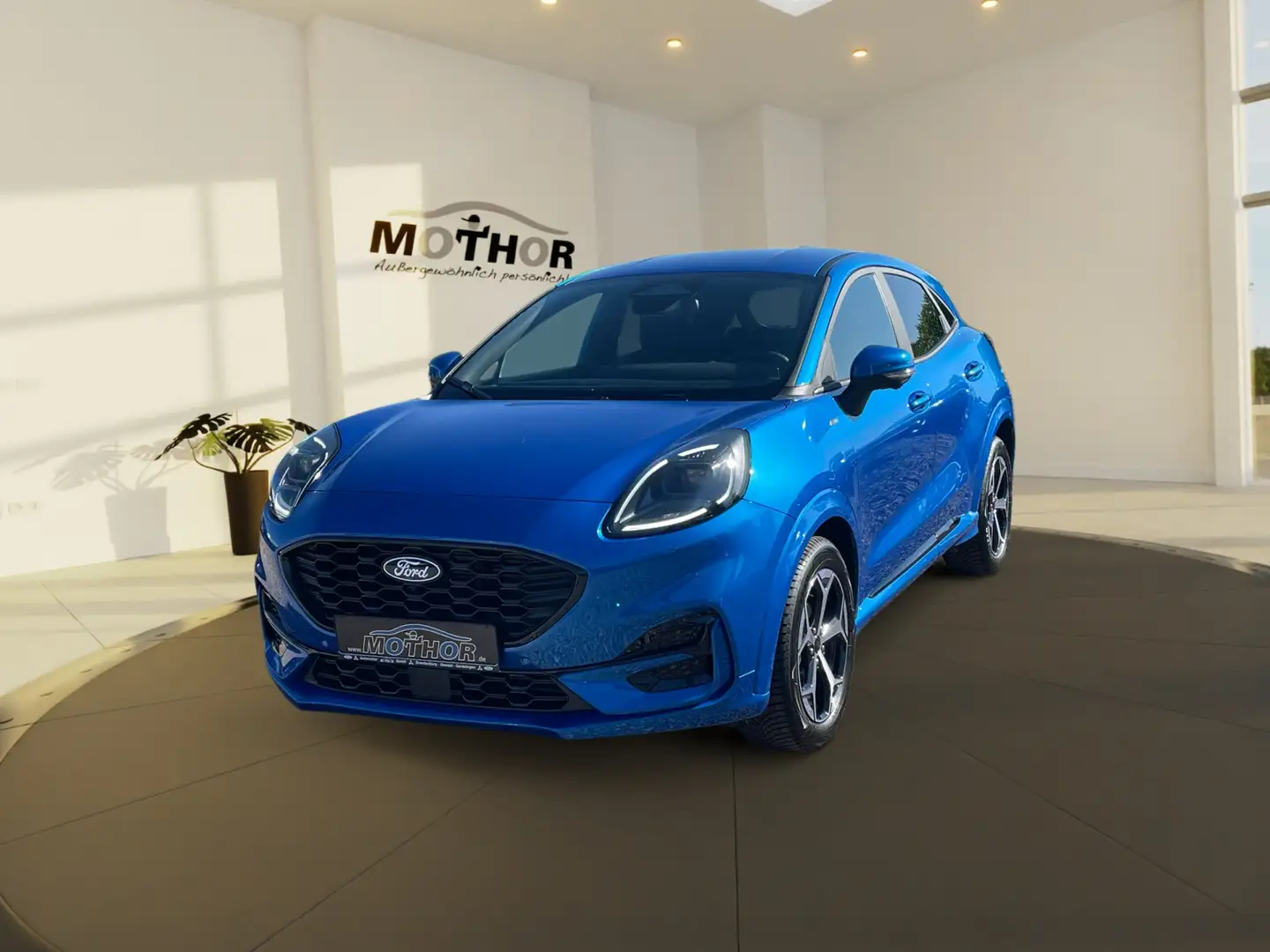 Ford Puma ST-Line 1.0 EcoBoost MHEV ACC PDC KAM360 Bleu - 2