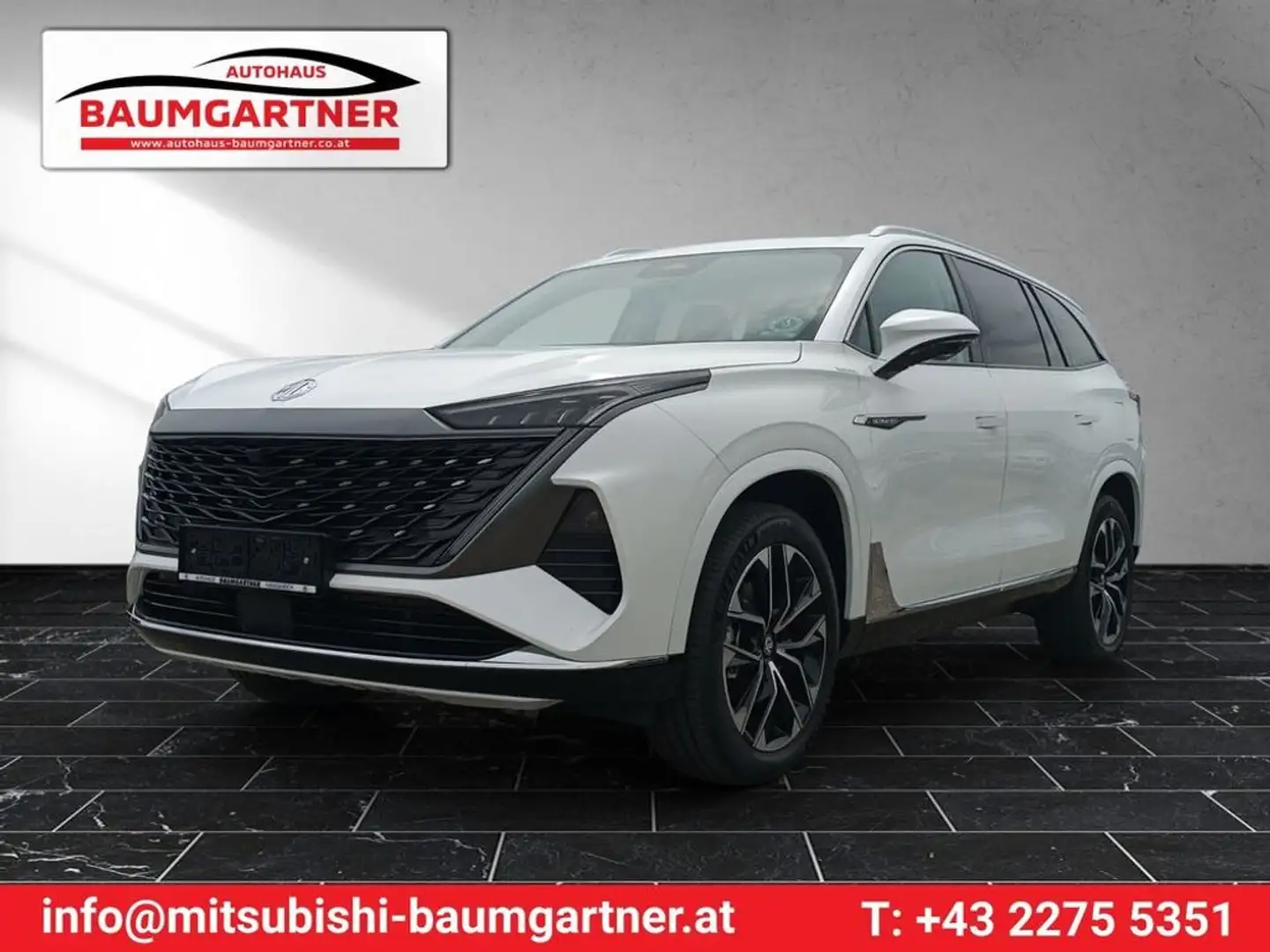 MG MGS9 MGS9 1,5 PHEV Premium Weiß - 1