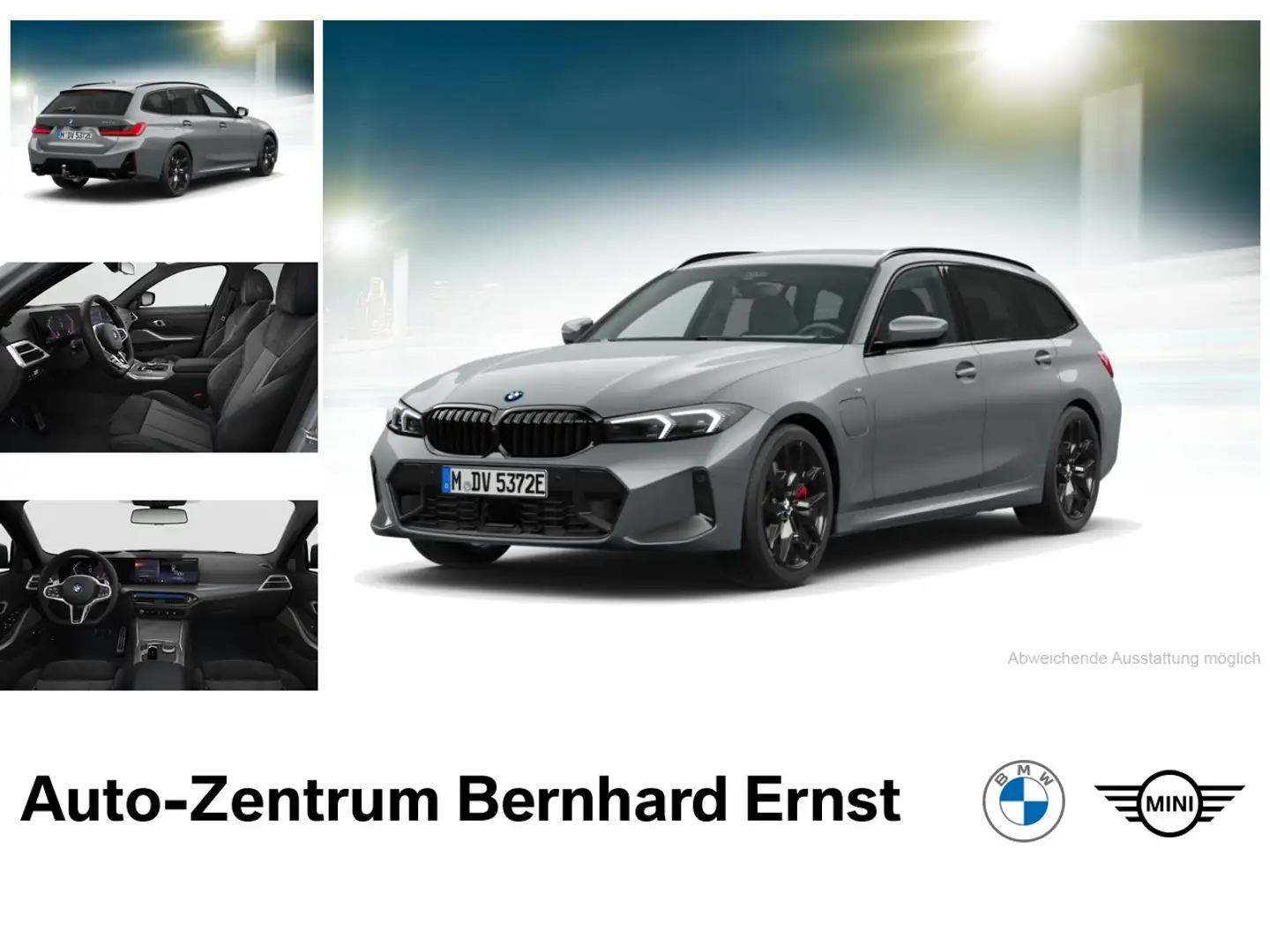 BMW 330 e Touring Automatic Navi Tempom.aktiv Bluetooth PD Grijs - 1