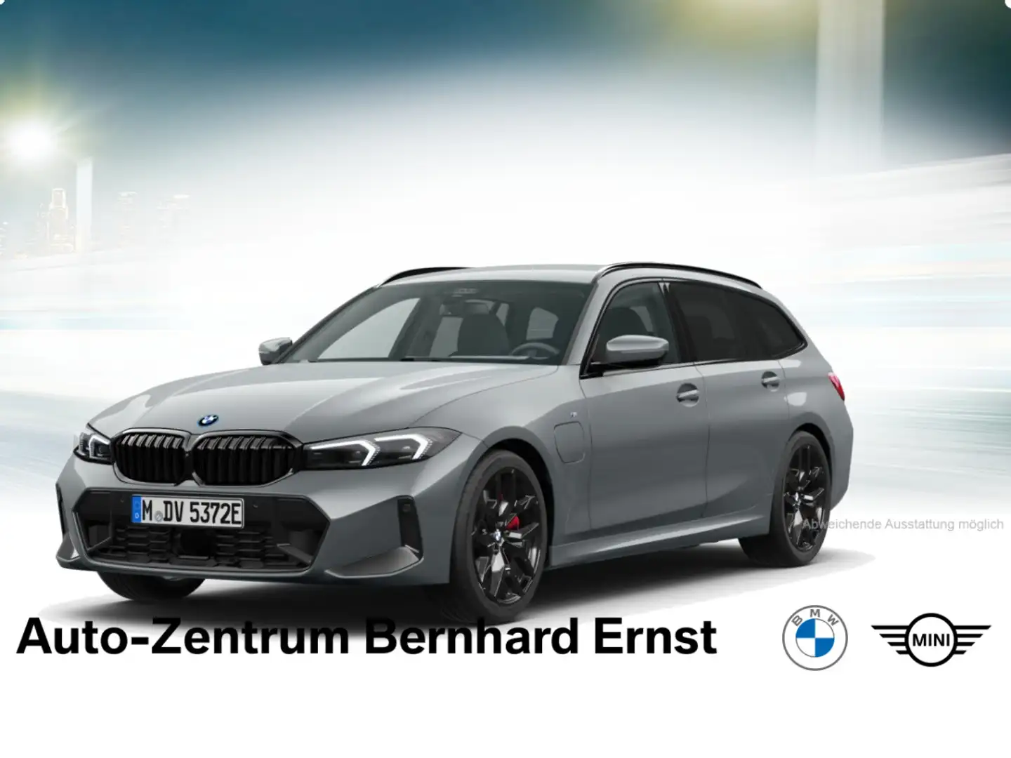 BMW 330 e Touring Automatic Navi Tempom.aktiv Bluetooth PD Grau - 2