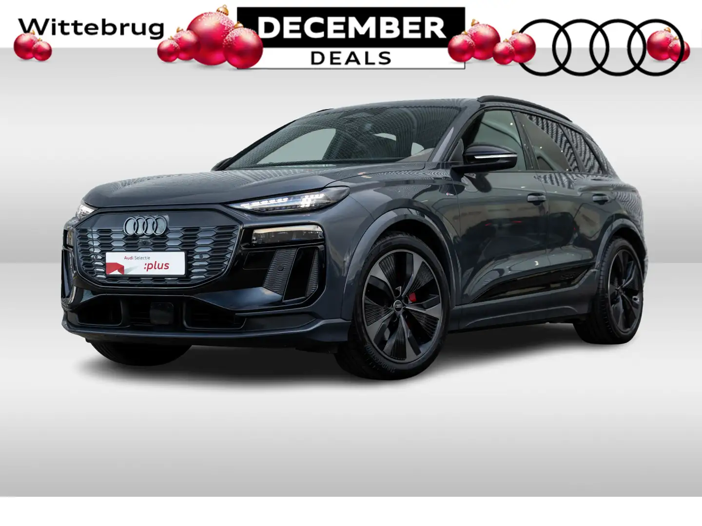 Audi Q6 e-tron S edition quattro 100 kWh | Luchtvering | Panorama Grigio - 1