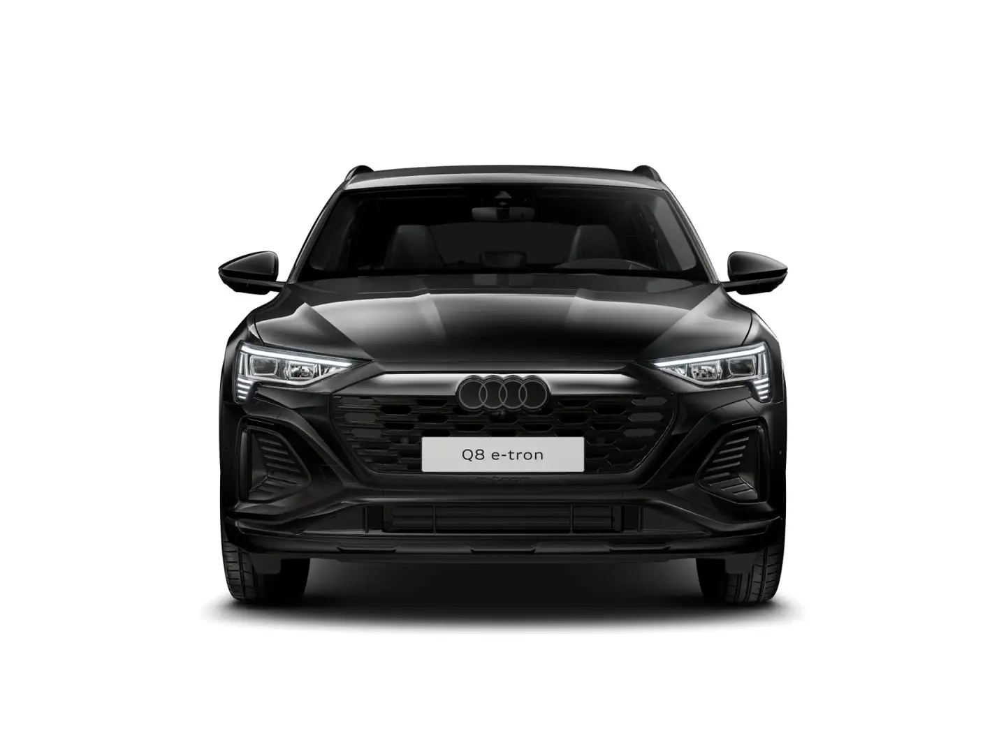 Audi Q8 e-tron Q8 55 e-tron S line AHK/MATRIX/LUFTFEDER Schwarz - 2
