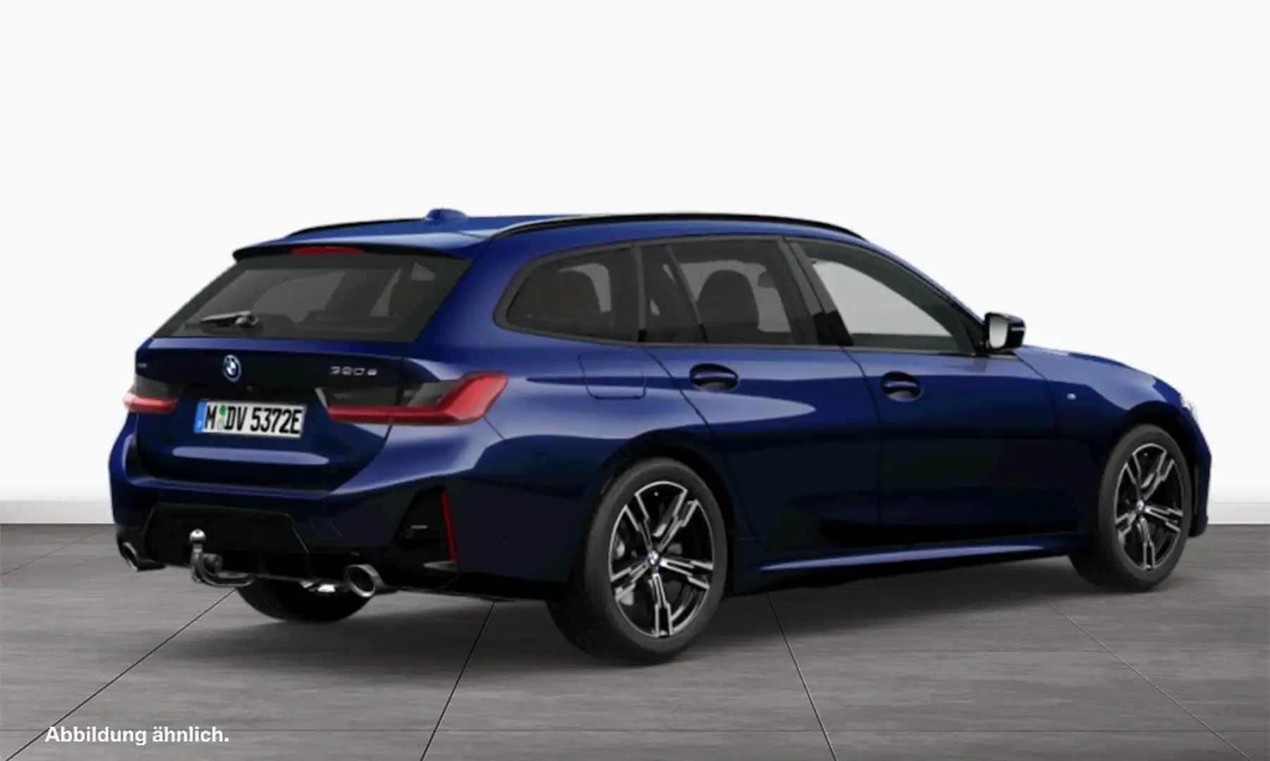 BMW 320 e xDrive Touring M Sportpaket DAB LED AHK Blau - 2