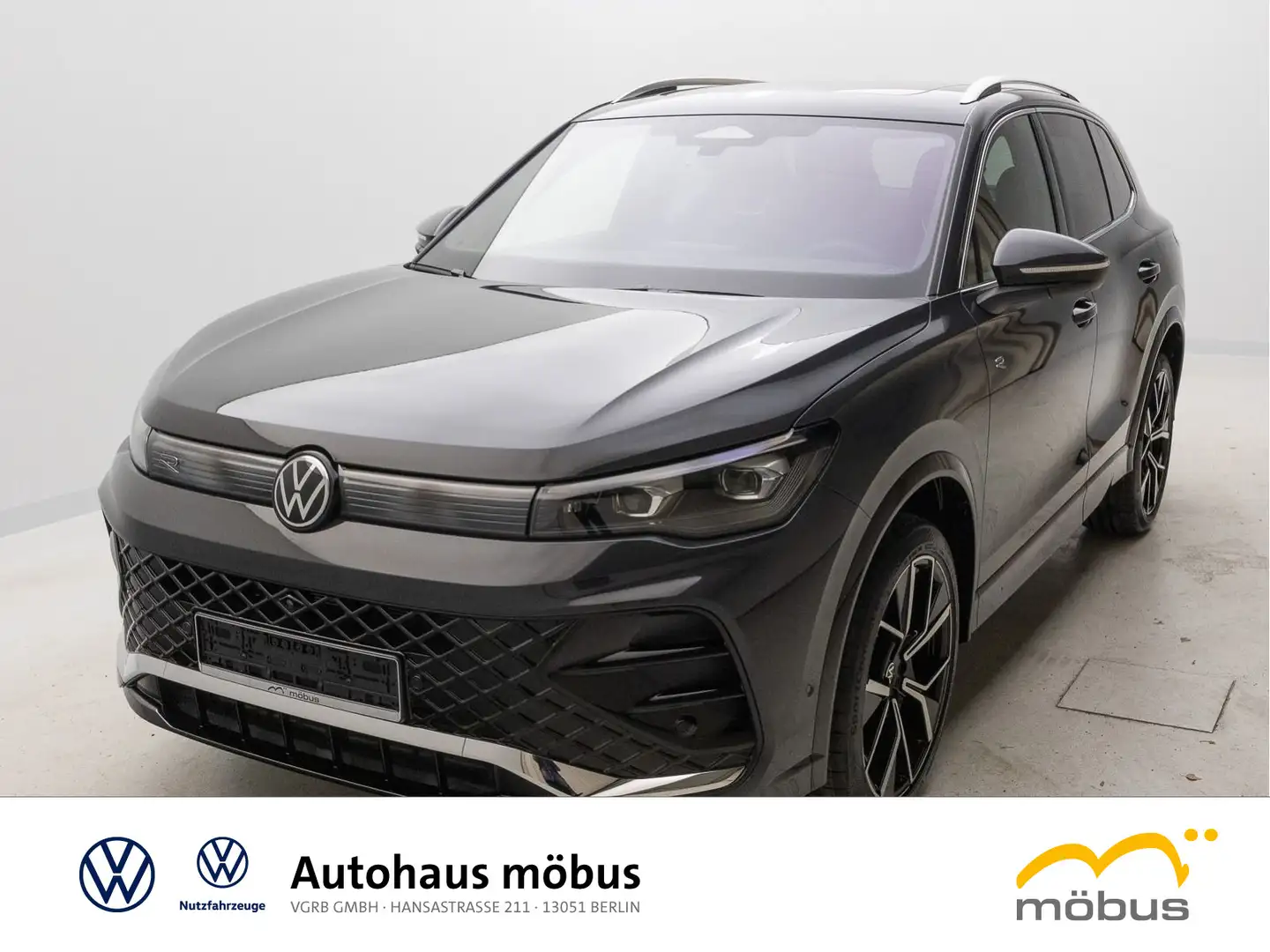 Volkswagen Tiguan R-Line 2.0 TDI 4Motion DSG*PANO*Keyless*I Grau - 2