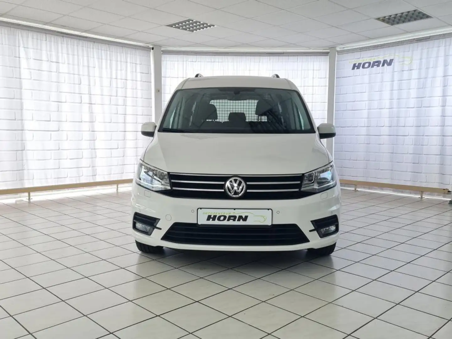 Volkswagen Caddy Maxi Comf. BMT, unfallfrei,AHK,1.Hand,Navi,Service Blanc - 2