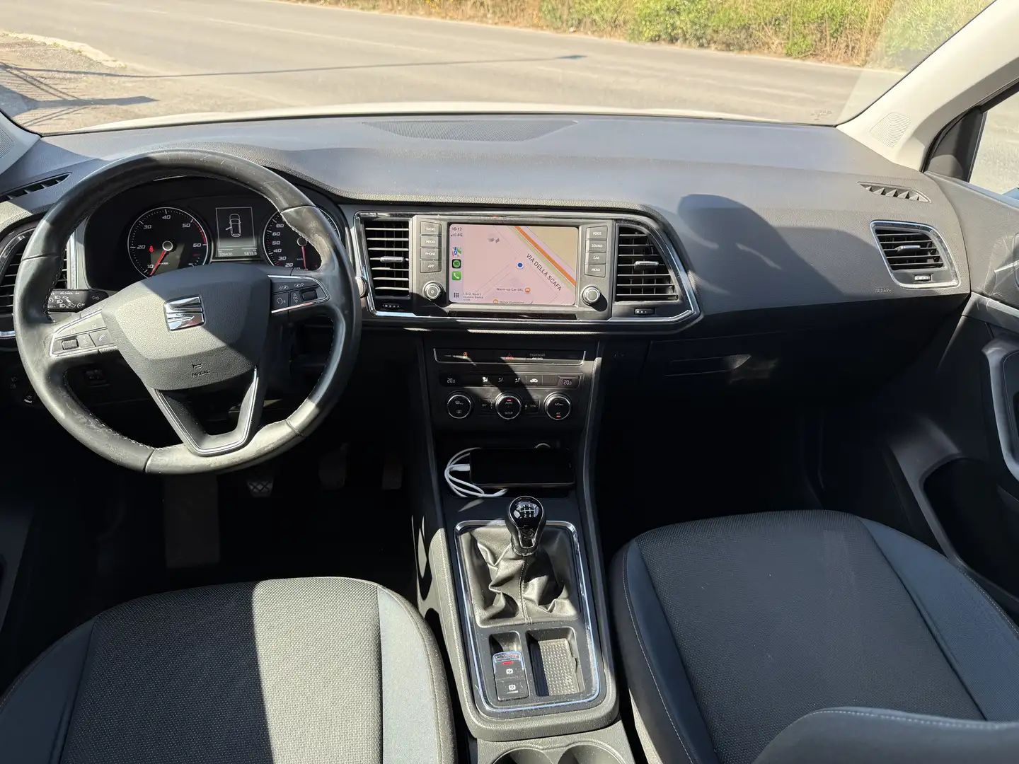 SEAT Ateca 1.6 TDI Advance Ecomotive Ufficiale 1 Proprietario Bianco - 2