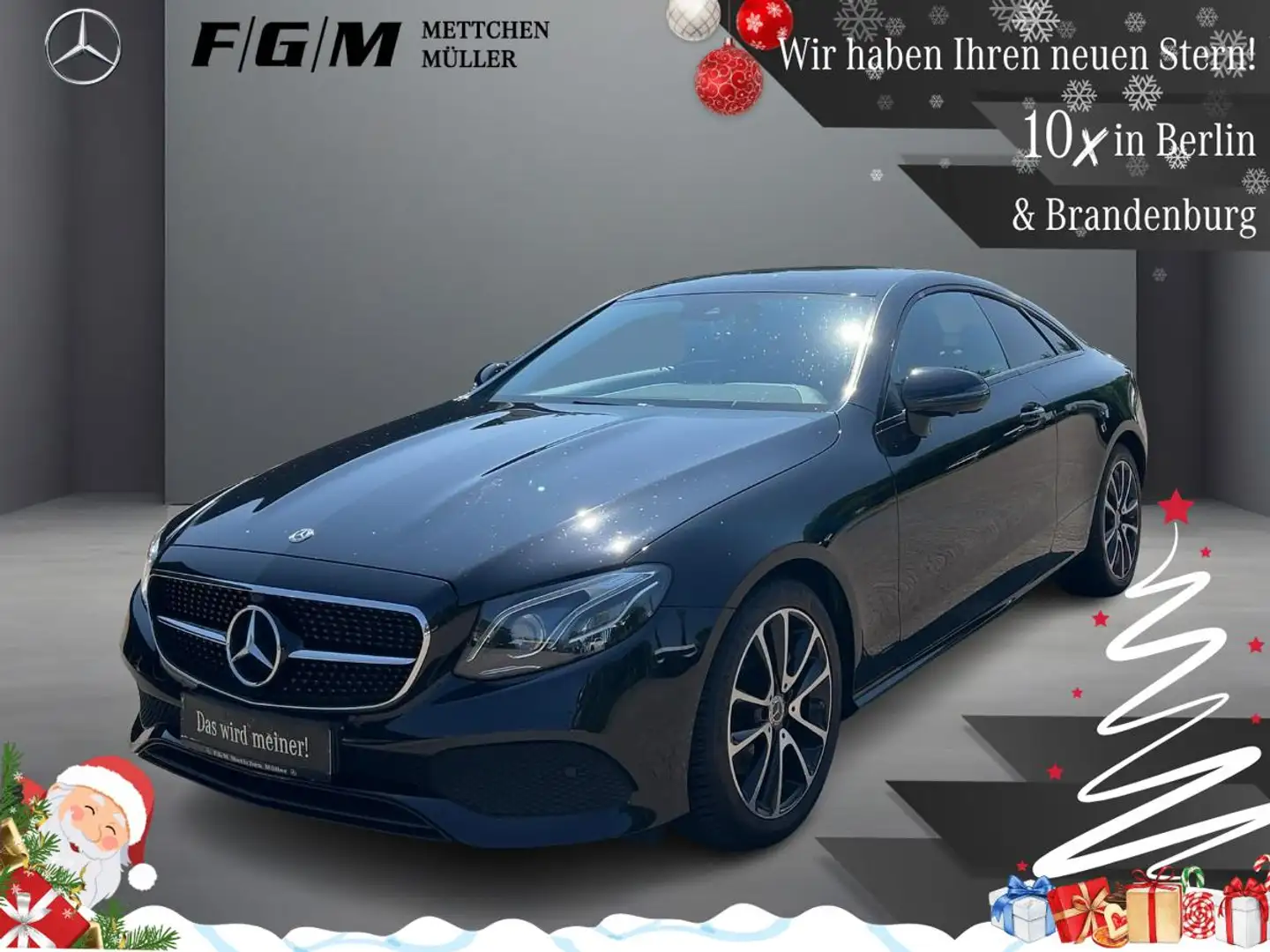 Mercedes-Benz E 220 d Avantgarde MBeam|TWA|360|Night|Sitzhz Noir - 1