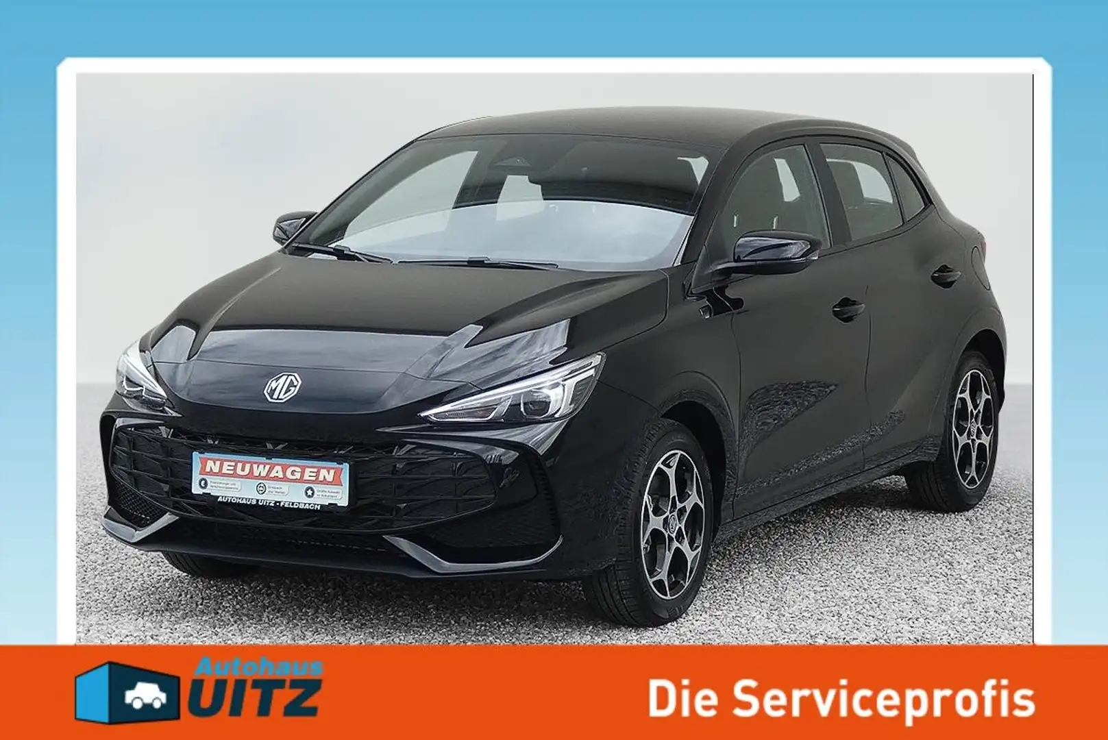 MG MG3 1,5 Comfort +ACC+RFK+Navi+LED+ALU+PDC Schwarz - 1