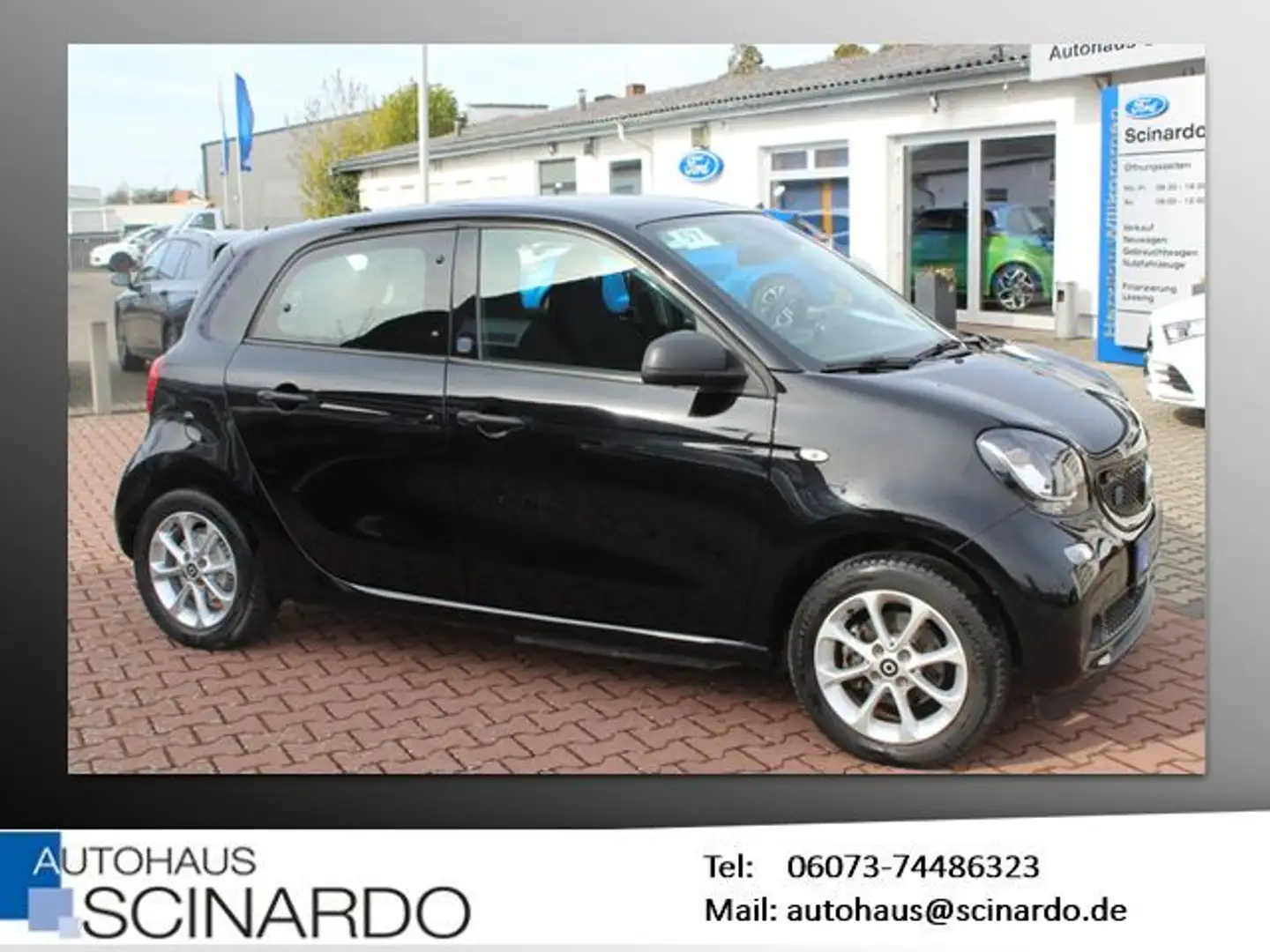 smart forFour ForFour EQ electricDrive 17,6 kWh*NAVI*Tempomat* Schwarz - 2
