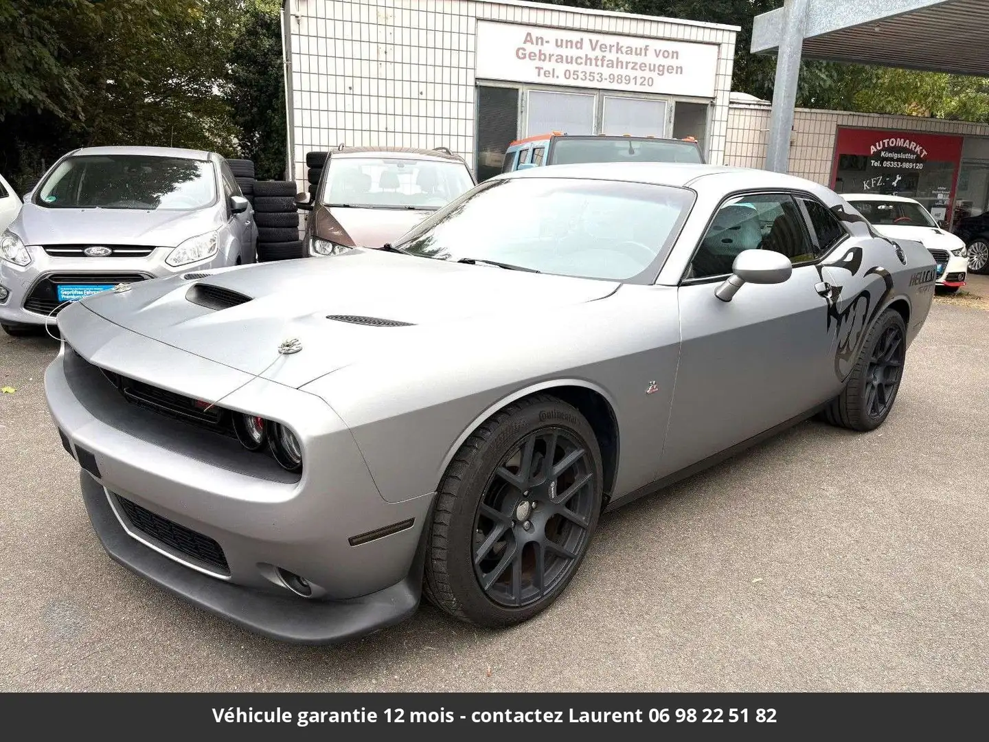 Dodge Challenger SRT 392 6.4 V8 hors homologation 4500e Argent - 1