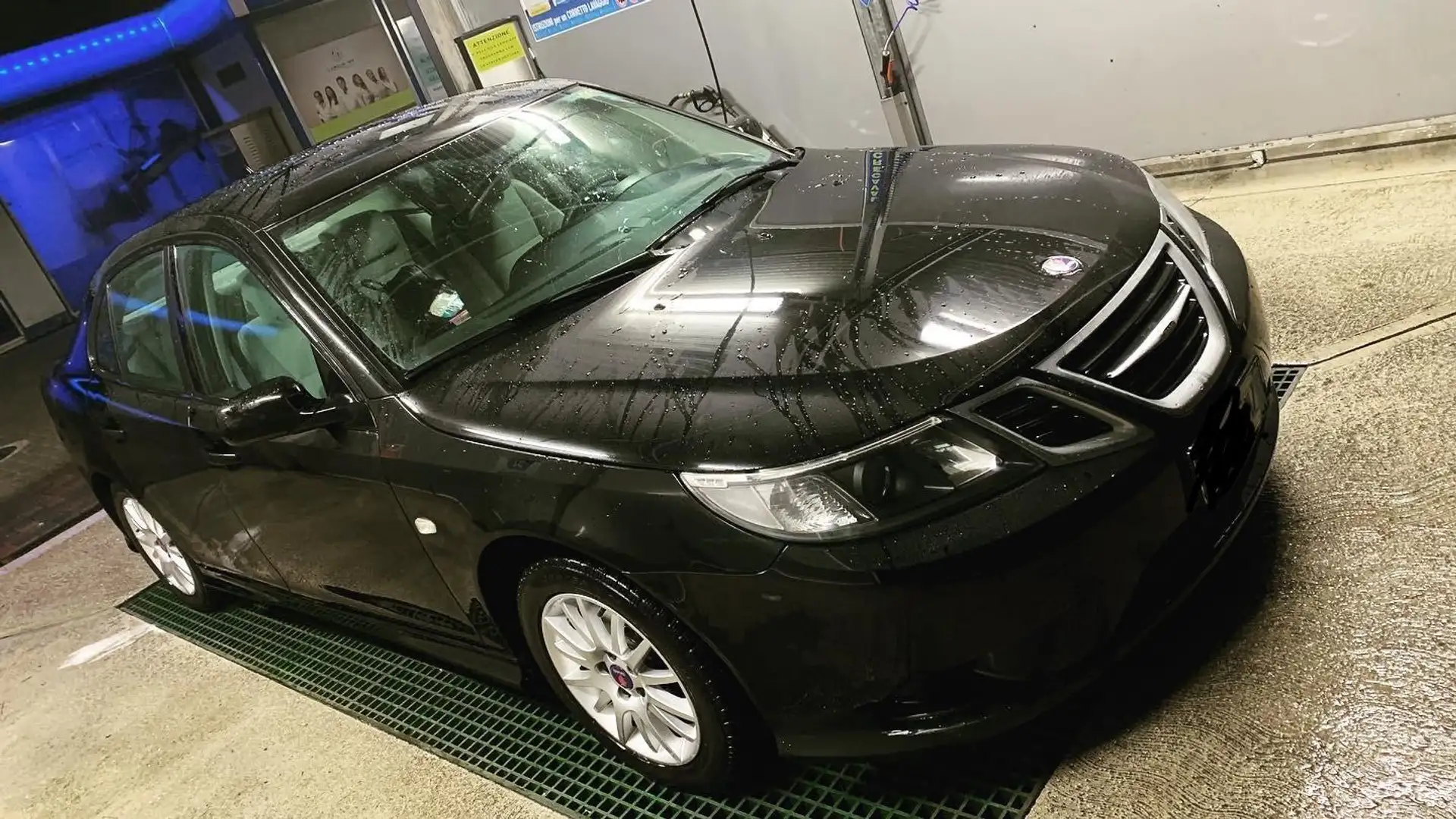 Saab 9-3 9-3 II 2007 Sport Sedan 1.9 tid Linear Nero - 1