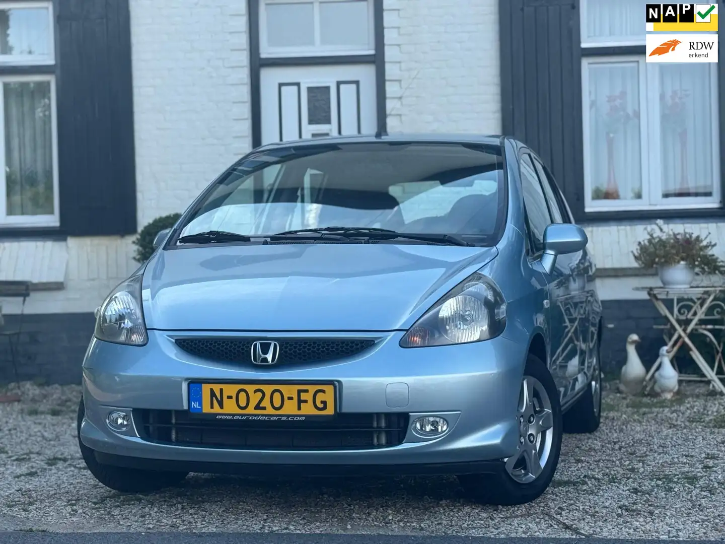 Honda Jazz 1.2 S|Airco|Elek-ramen| Blauw - 1