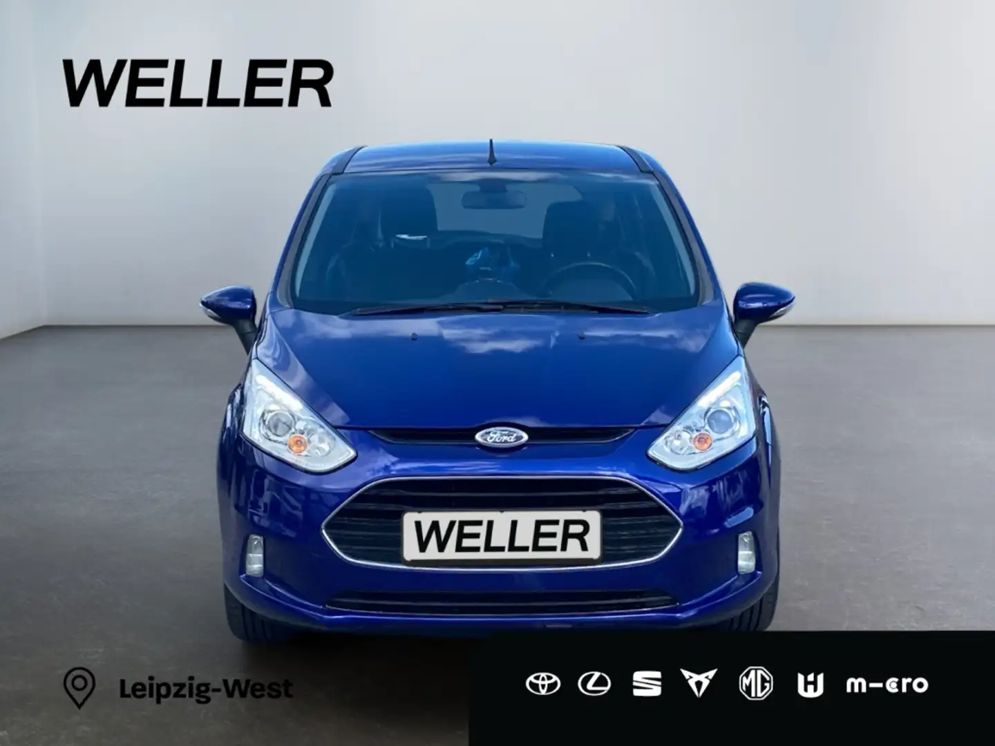 Ford B-Max 1.6 Automatik Titanium *hzb. Front*PDC v+h* Blau - 2