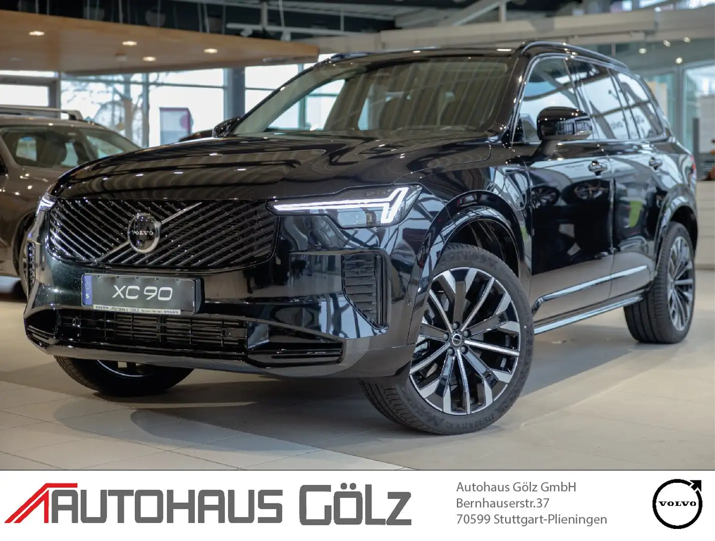 Volvo XC90 T8 Ultra Dark AWD Head-up*SHD*ACC*360°*B&WSound Schwarz - 1