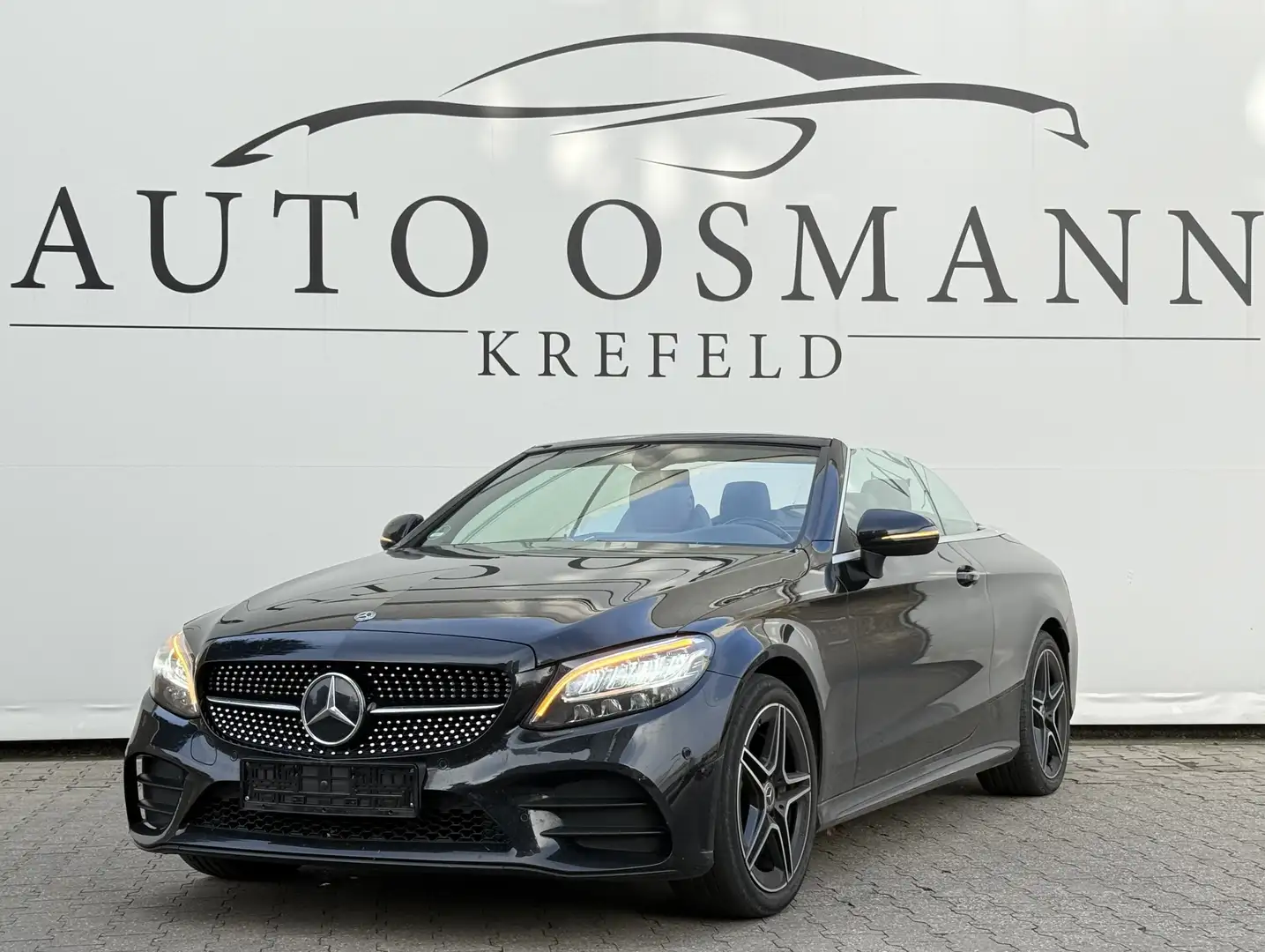 Mercedes-Benz C 180 Cabrio 9G-TRONIC AMG Line |Digital Display Schwarz - 1