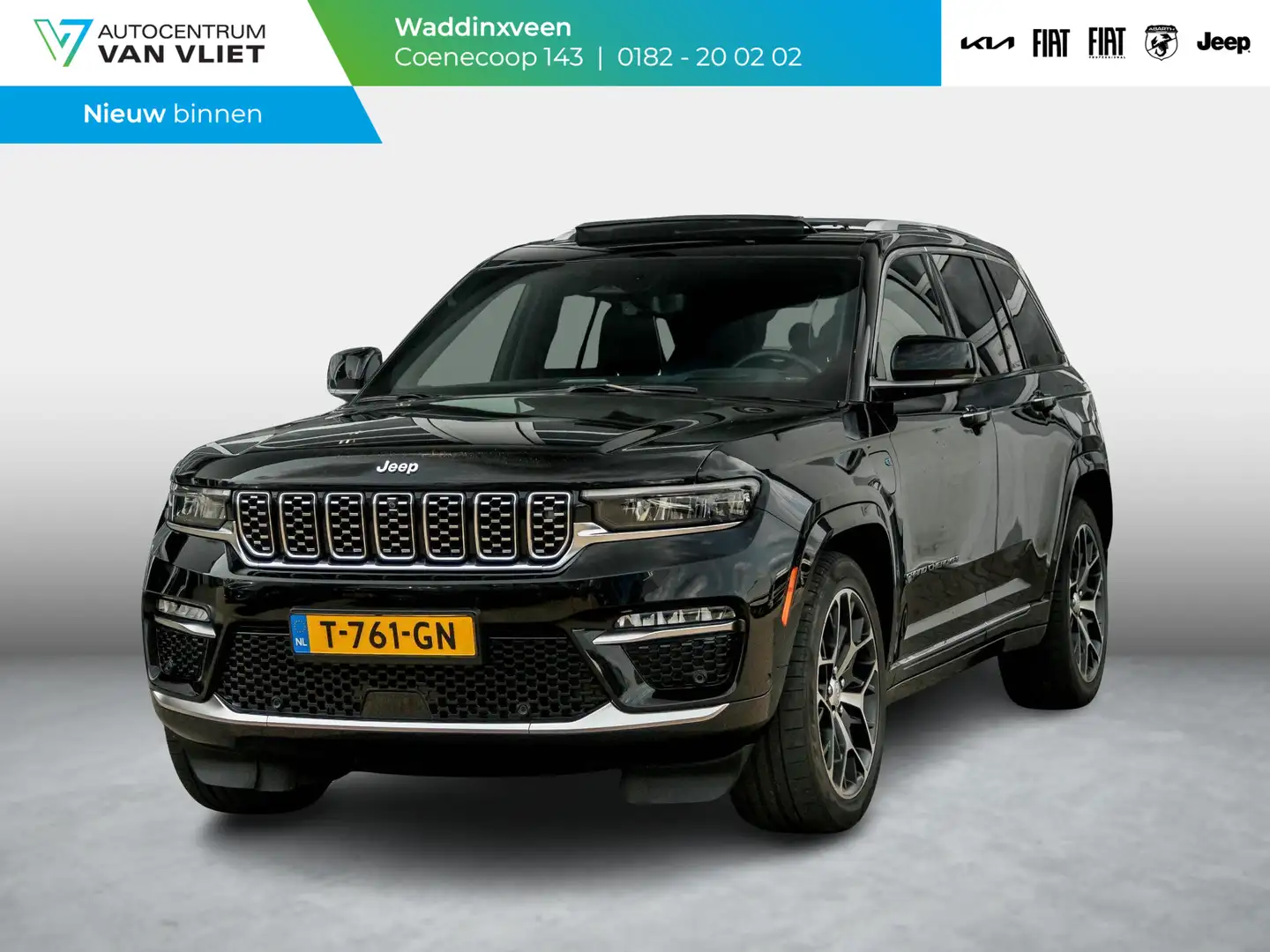 Jeep Grand Cherokee 2.0 Summit Reserve 4xe | McIntosh Audio | Camera | Чорний - 1