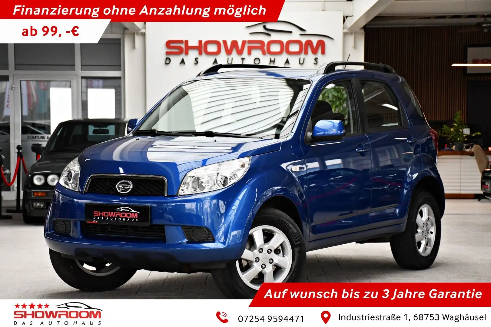 Daihatsu Terios 4x4 Allrad Automatik top gepflegt! Blau - 1