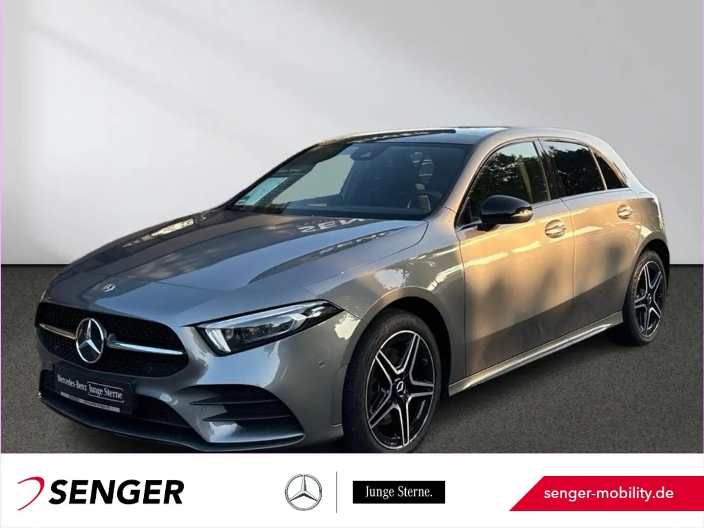 Mercedes-Benz A 250 e AMG Night Multibeam Panorama Kamera MBUX Grau - 1
