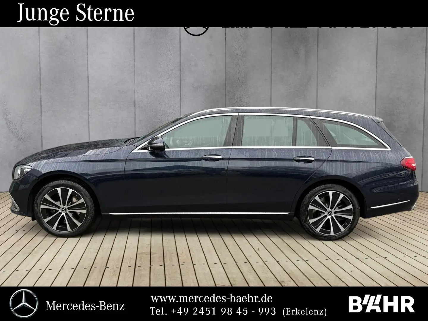 Mercedes-Benz E 300 E 300 de T Exclusive/MBUX/Multibeam/AHK/Pano/18" Blauw - 2