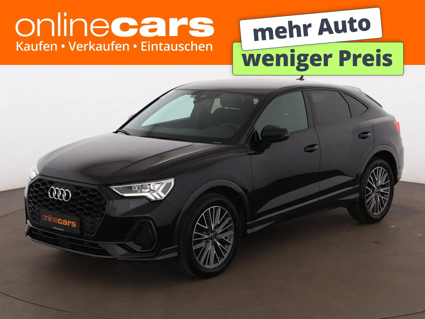 Audi Q3 SB 35 TDI Aut LED AHK RADAR LEDER NAVI SITZHZG Schwarz - 1