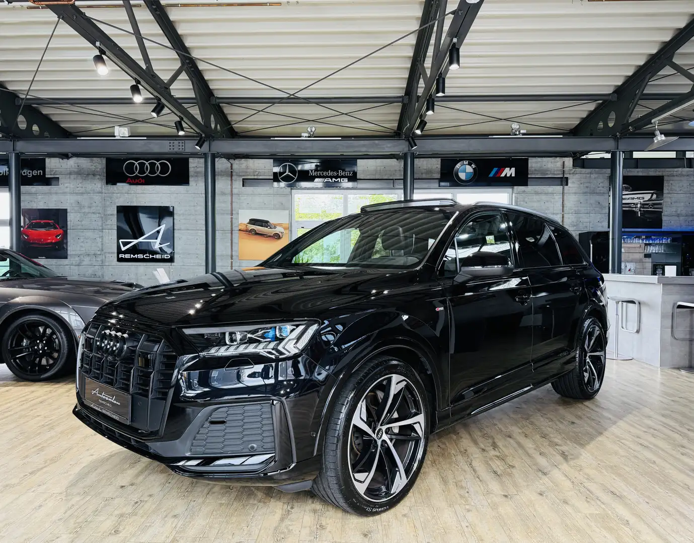 Audi Q7 50 TDI quattro S line*PANO*AHK*360°KAM*HUD* Noir - 1