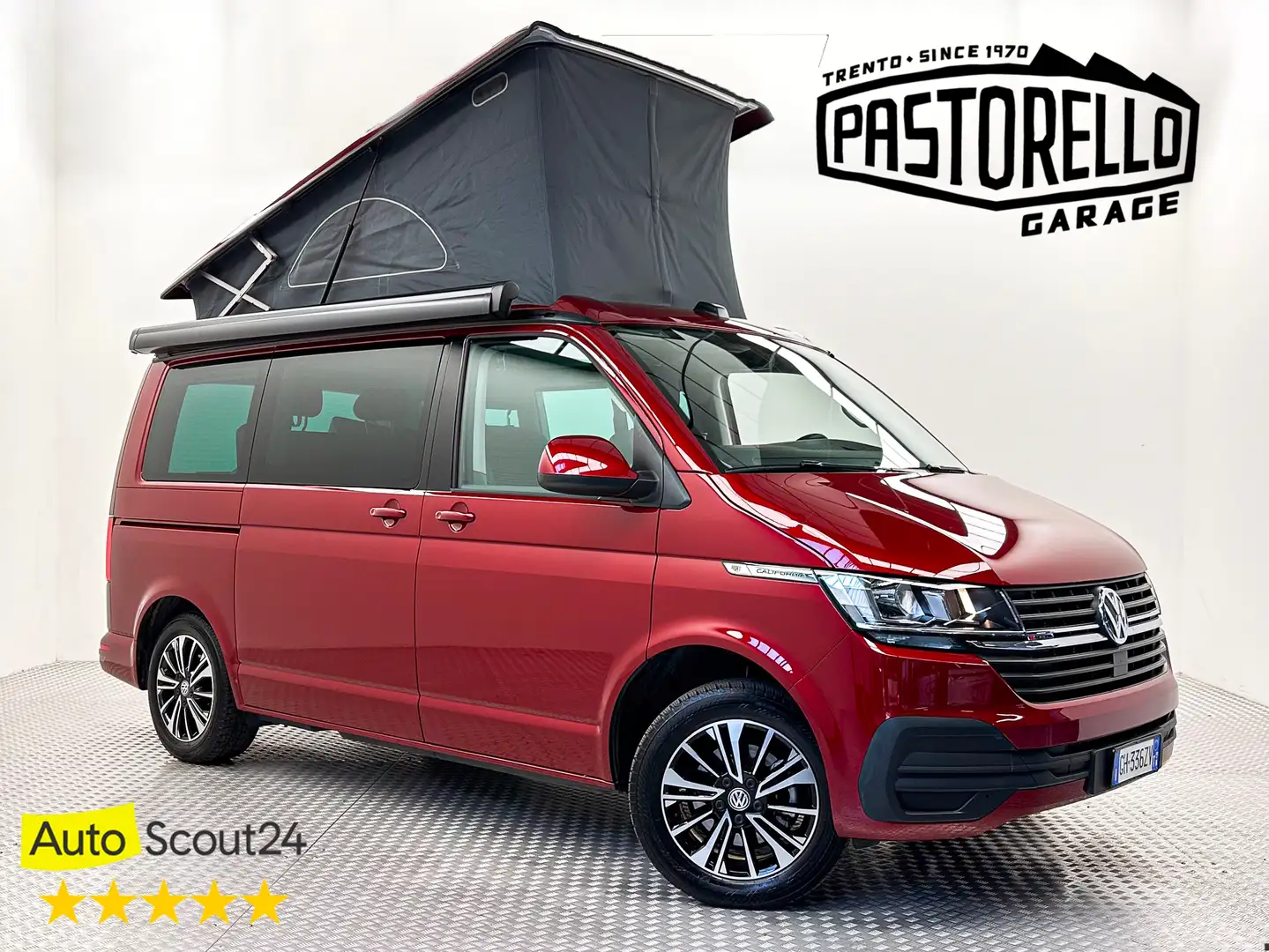 Volkswagen T6.1 California California 2.0 TDI 150CV 4Motion Beach Camper Roşu - 1