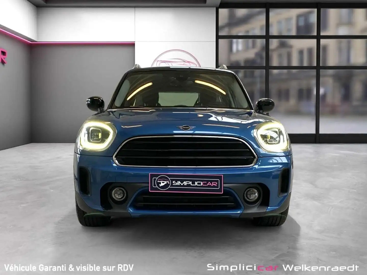 MINI Cooper D Countryman 2.0A ALL4/Xdrive -CARPLAY-CAMERA-CUIR-TVA RECUP Azul - 2