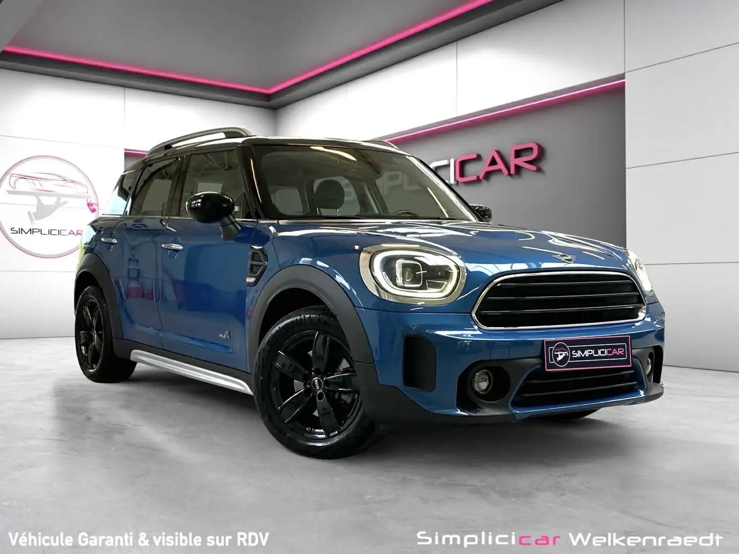 MINI Cooper D Countryman 2.0A ALL4/Xdrive -CARPLAY-CAMERA-CUIR-TVA RECUP Azul - 1