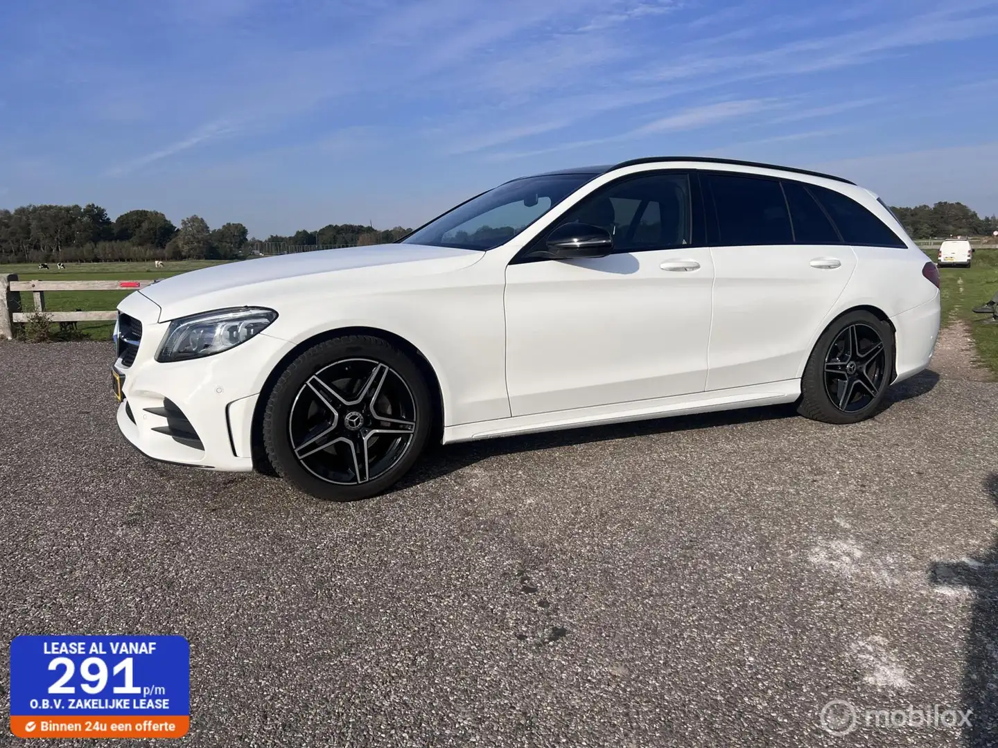 Mercedes-Benz C 200 Estate Premium Plus Pack AMG Edition Blanco - 1