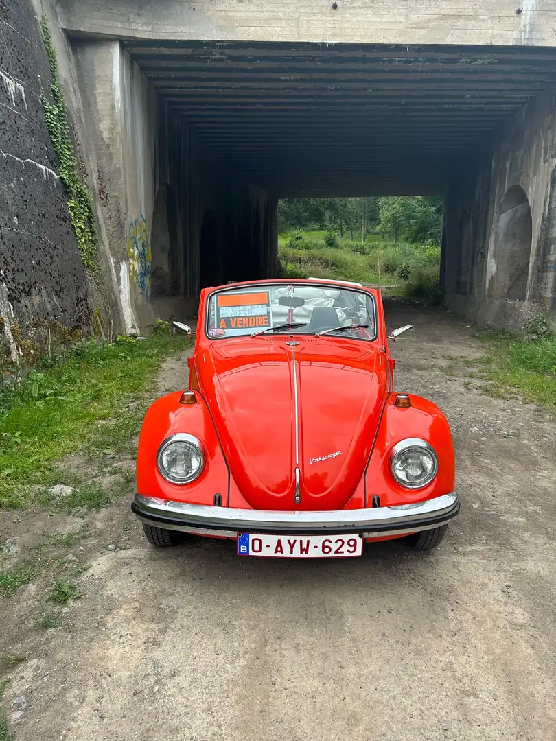 Volkswagen Coccinelle Vw coccinelle cabriolet Rood - 1