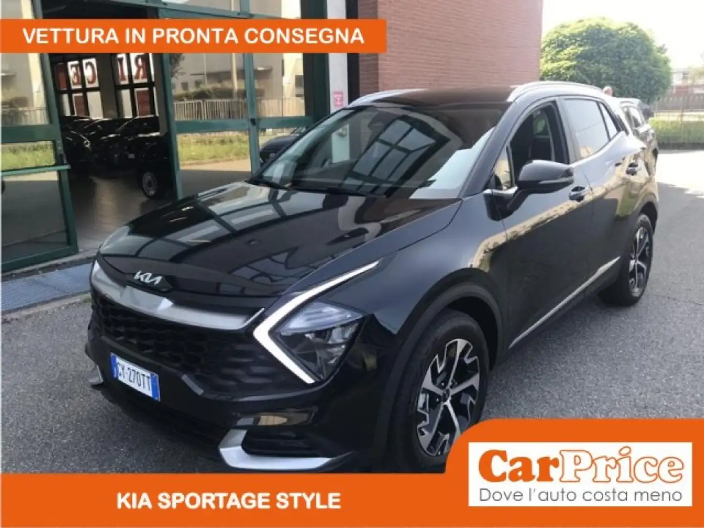 Kia Sportage 1.6 T-GDI HEV 215CV 2WD Aut. Style Nero - 2