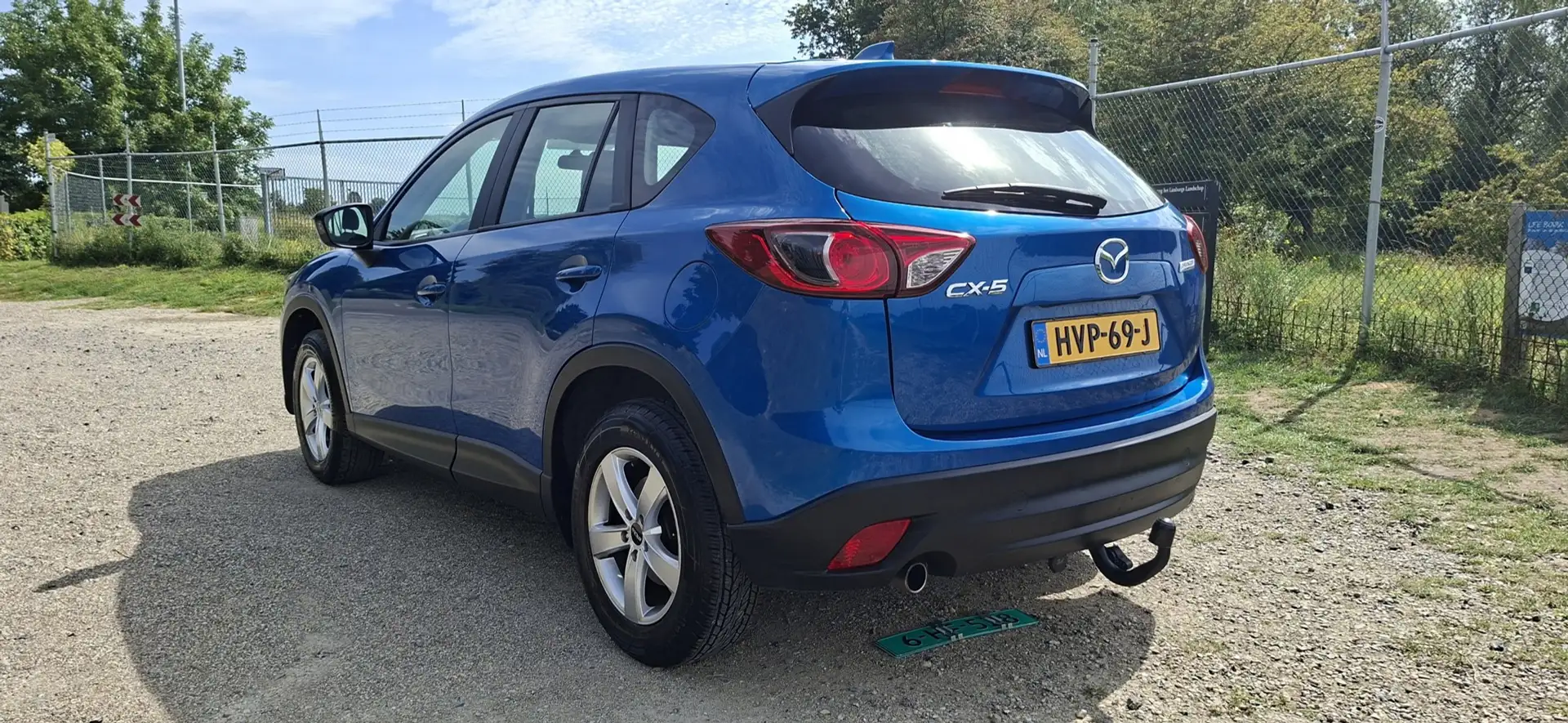 Mazda CX-5 2.0 Skylease 2WD, 100% onderhouden/trekhaak/cruise Blauw - 2