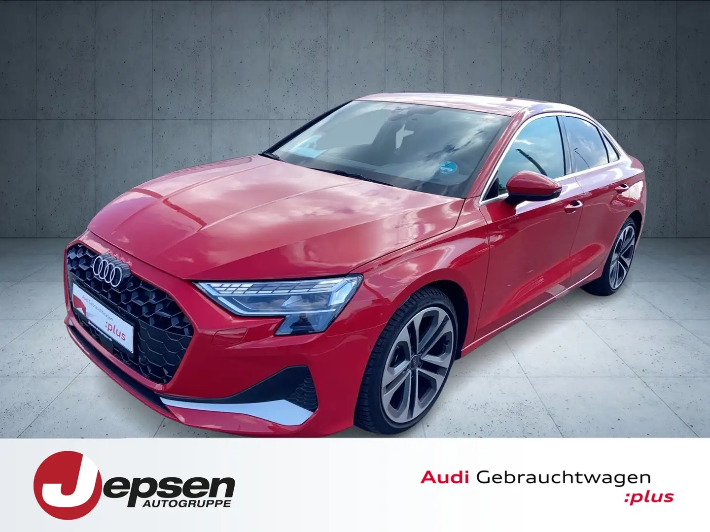 Audi A3 Limousine advanced 35 TDI S tr. Matrix AHK 18 Rot - 1