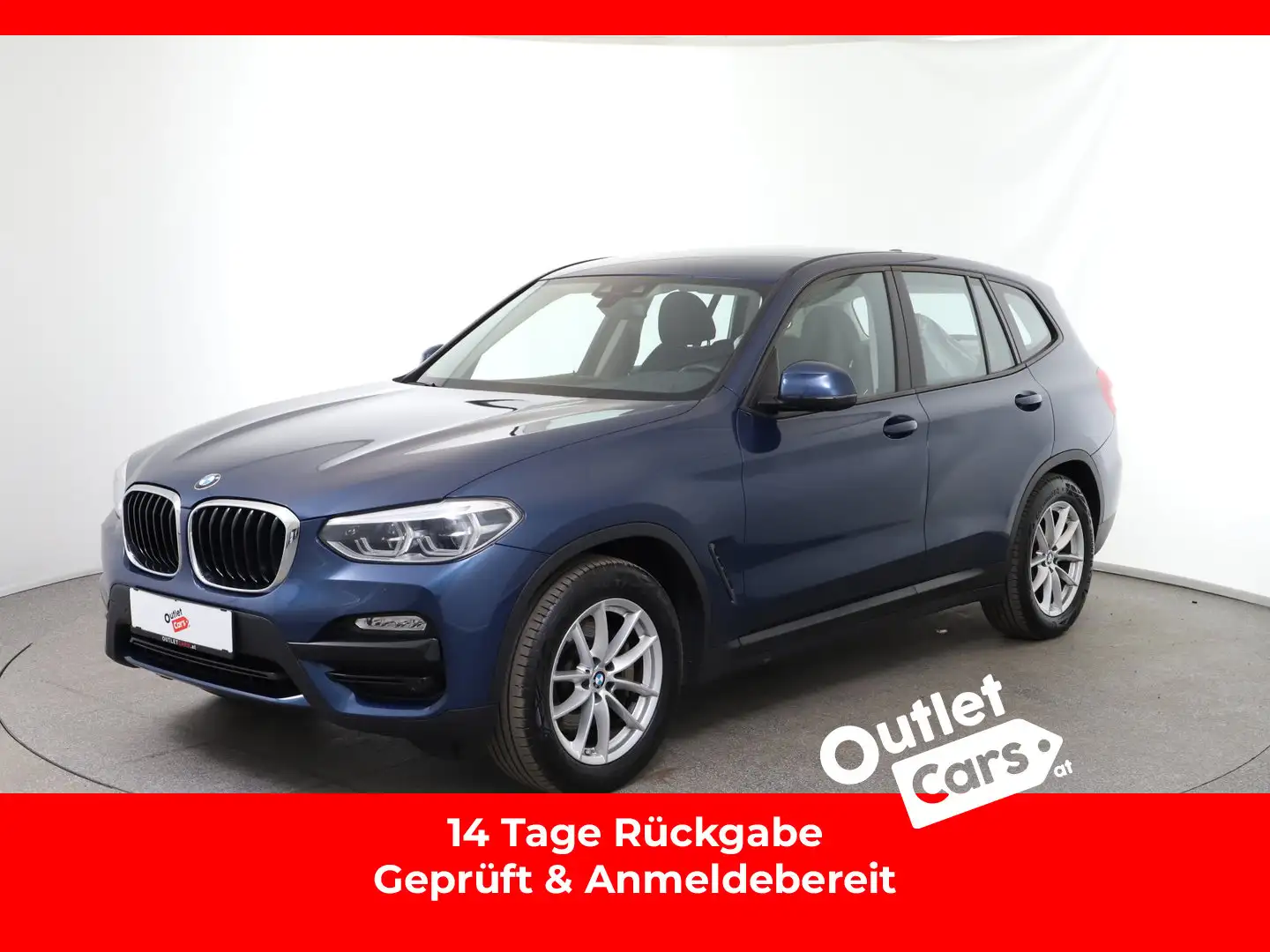 BMW X3 xDrive 25d Advantage Aut. Blau - 1