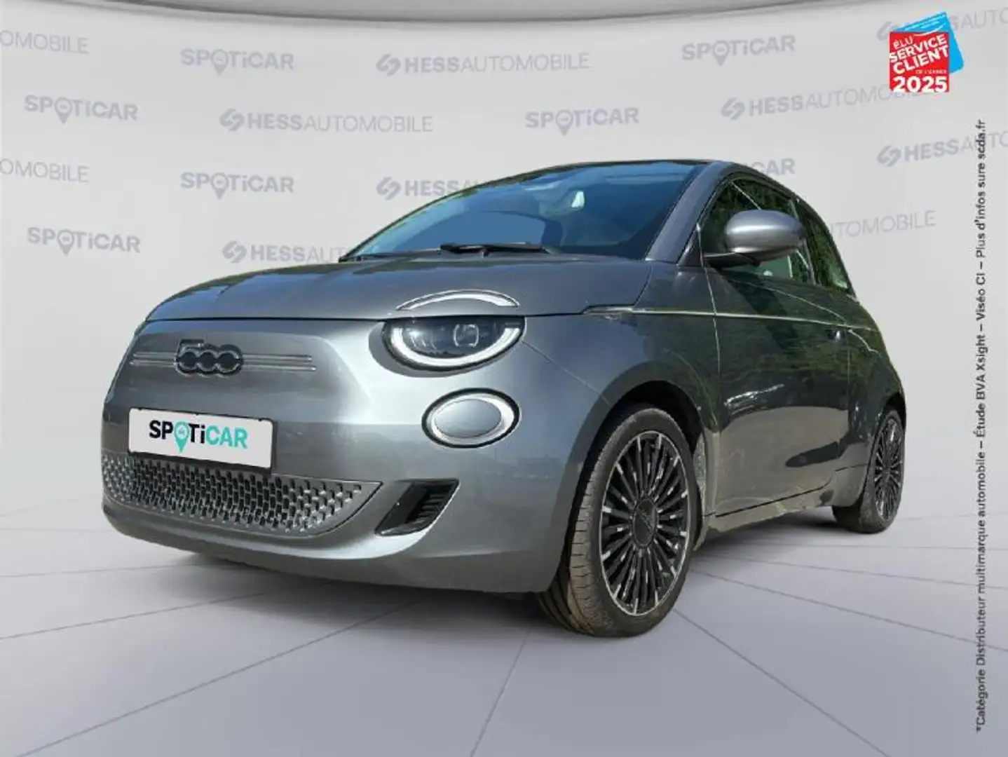 Fiat 500C e 118ch La Prima by Bocelli Gris - 1