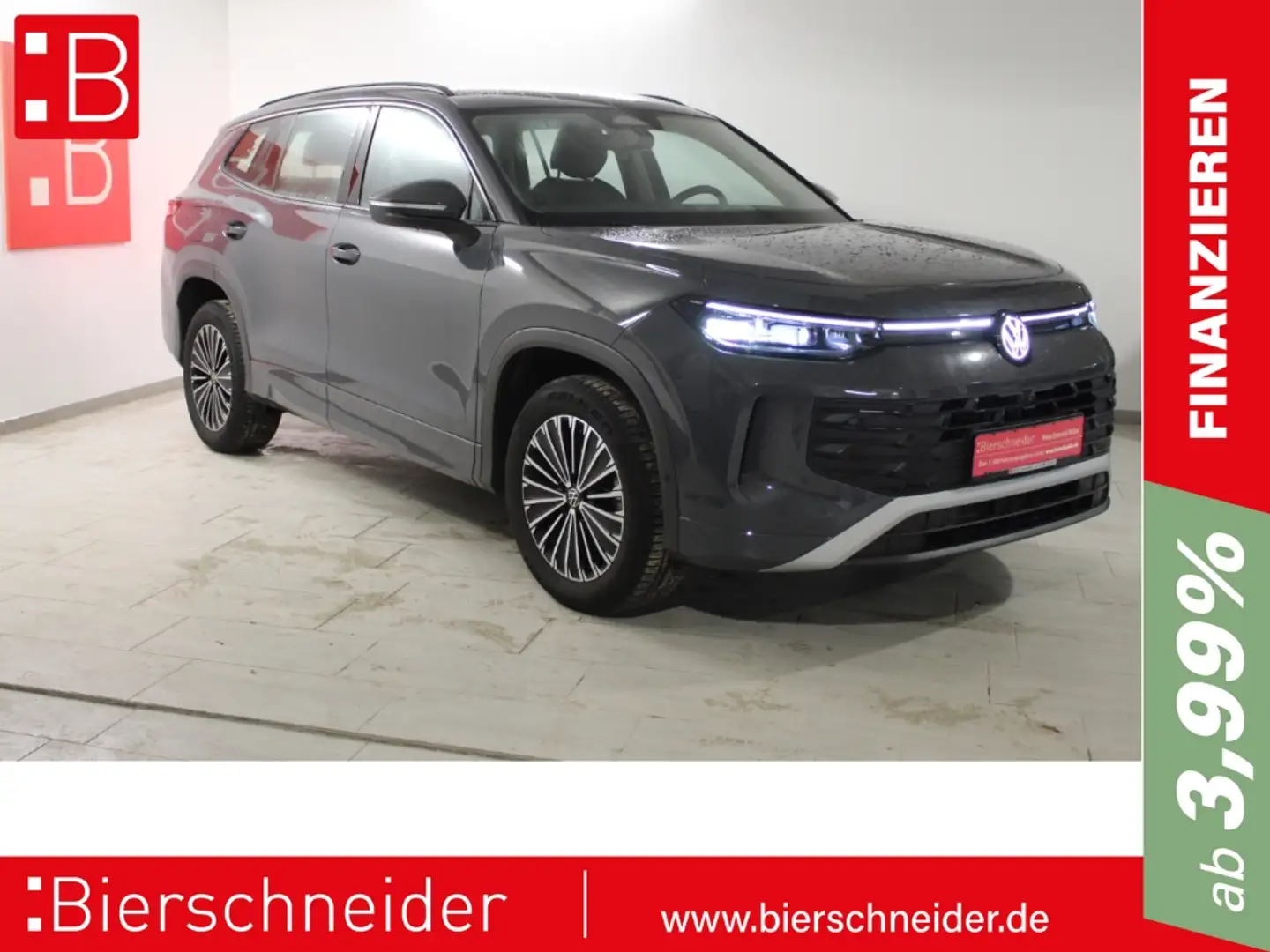 Volkswagen Tayron 2.0 TDI DSG 4Mo. 18 AHK KAMERA NAVI Grijs - 1