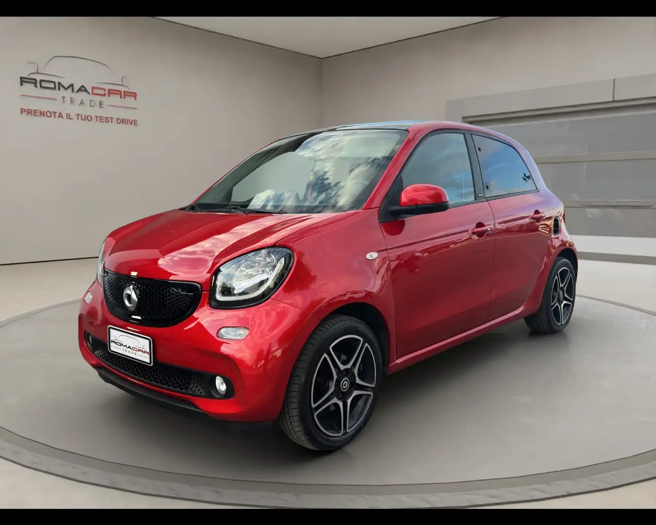 smart forFour 2ªs. (W453) - forfour 90 0.9 Turbo twinamic Prime Rojo - 2