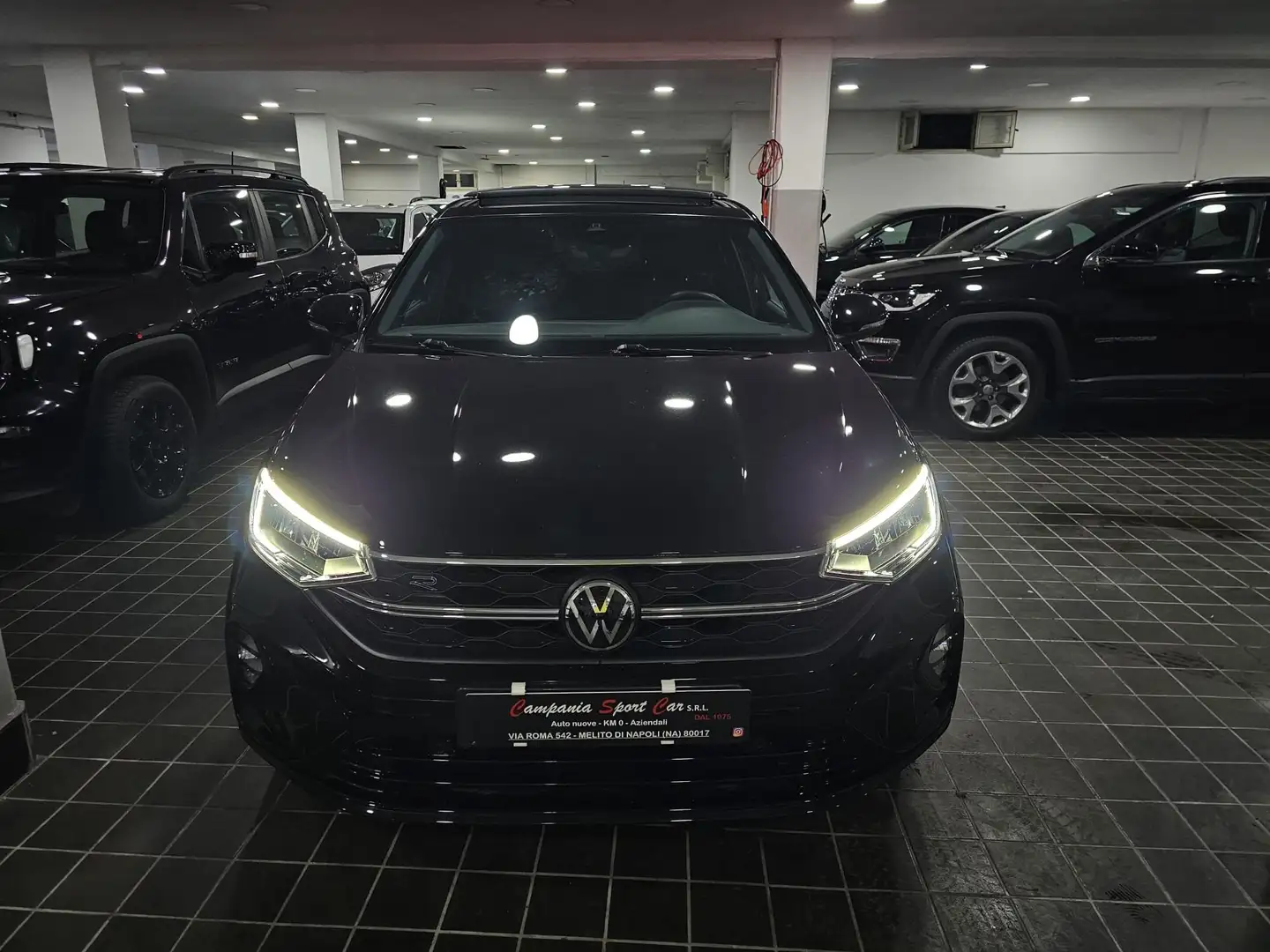 Volkswagen Taigo 1.5 TSI ACT R-Line TETTO -ITALIANA PRONTA CONSEGNA Noir - 2