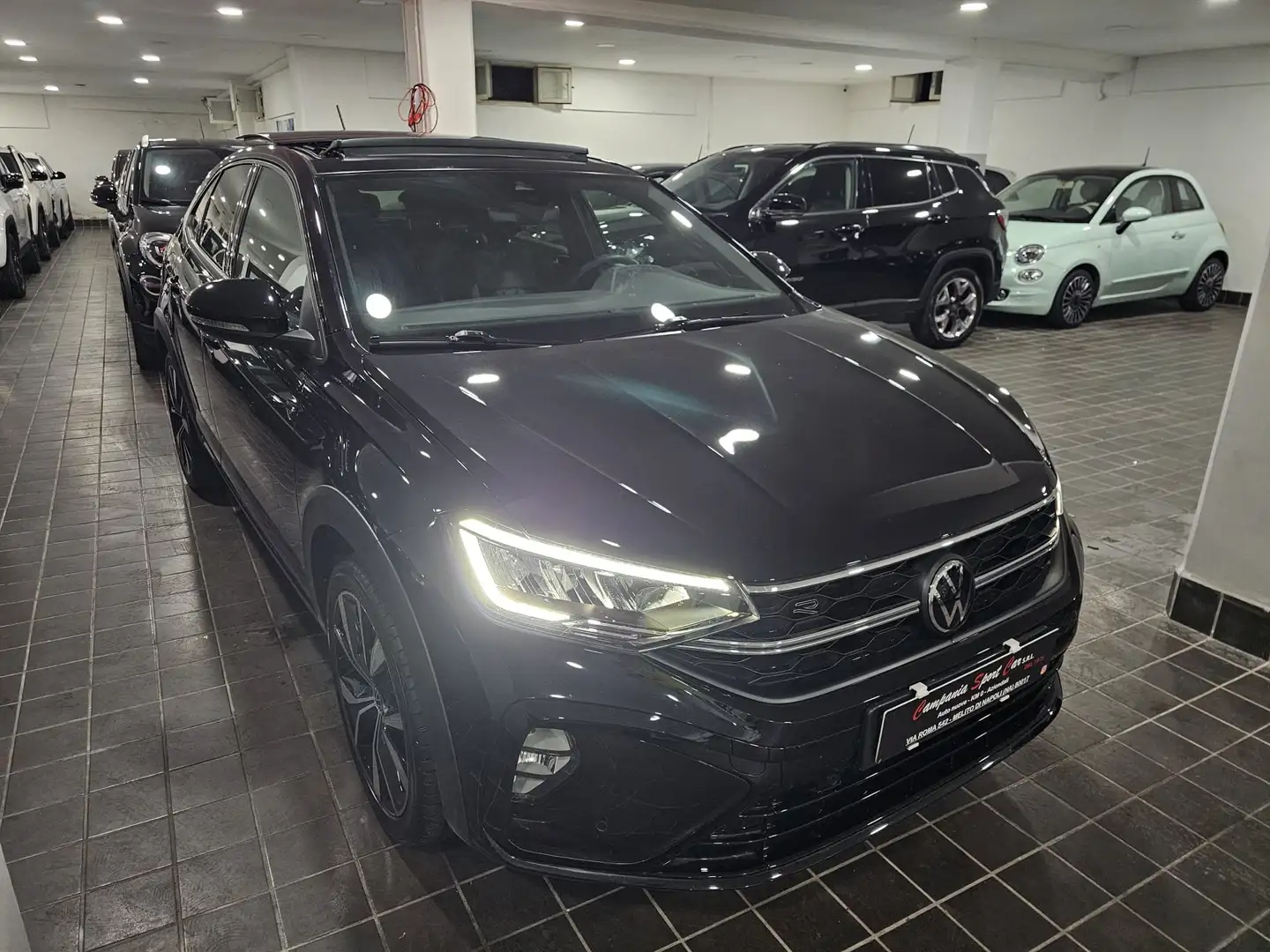 Volkswagen Taigo 1.5 TSI ACT R-Line TETTO -ITALIANA PRONTA CONSEGNA Noir - 1